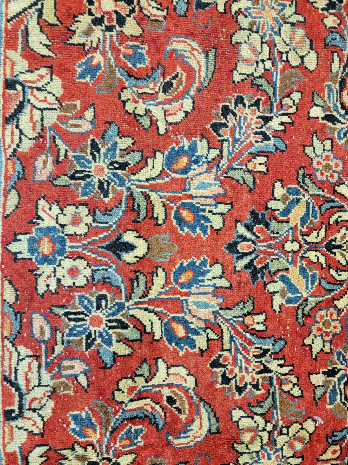 Hand-Knotted Wool Rug Mahal 9' x 12'