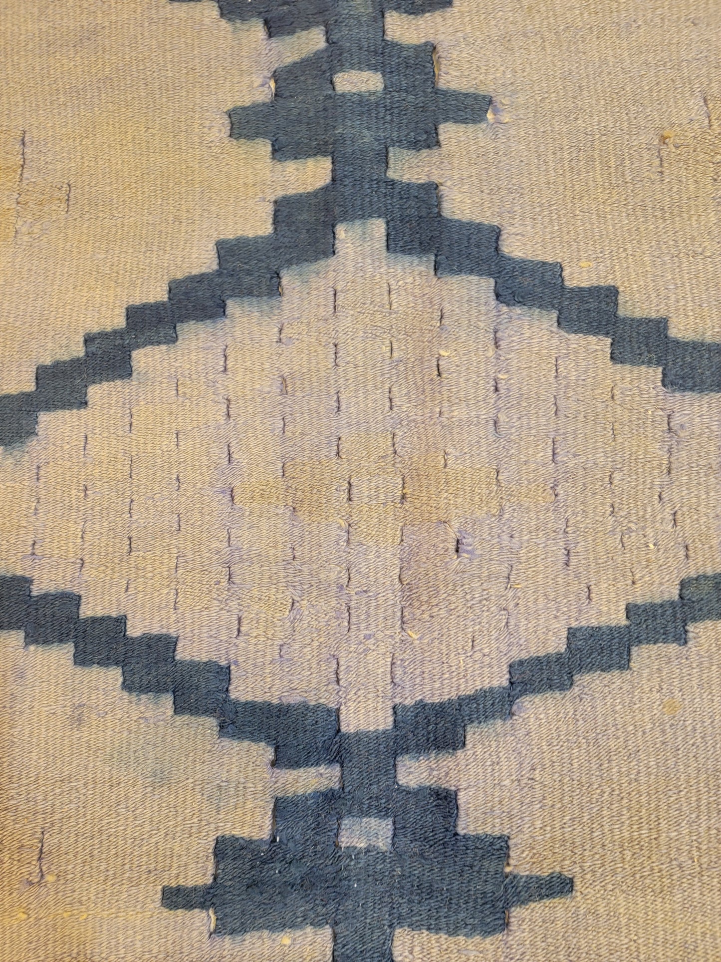 Hand-Knotted Wool Runner Turkish Kelim 3'11" x 8'1"