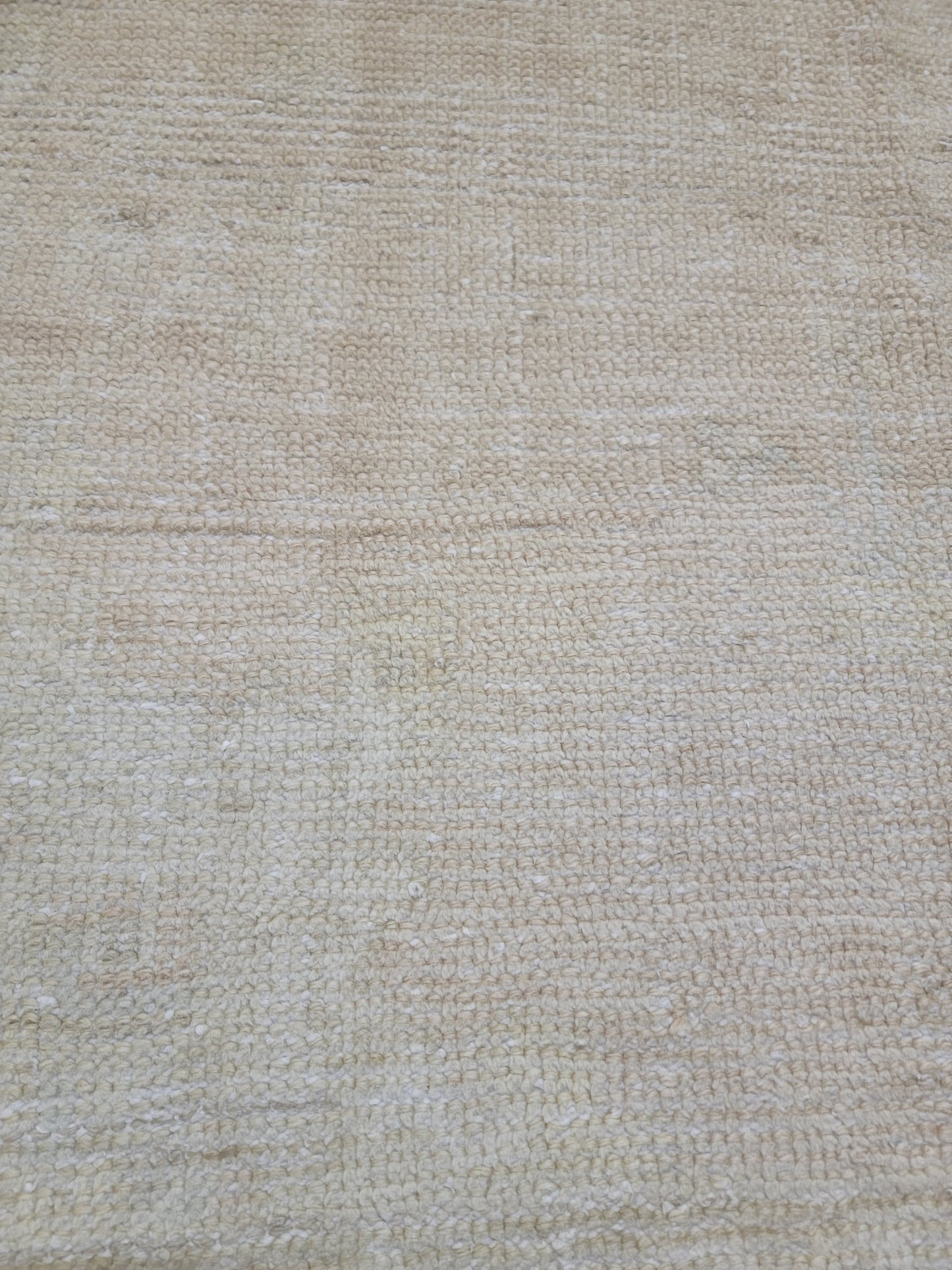 Hand-Knotted Wool Area Rug Turkish Oushak 3'8" x 6'3"
