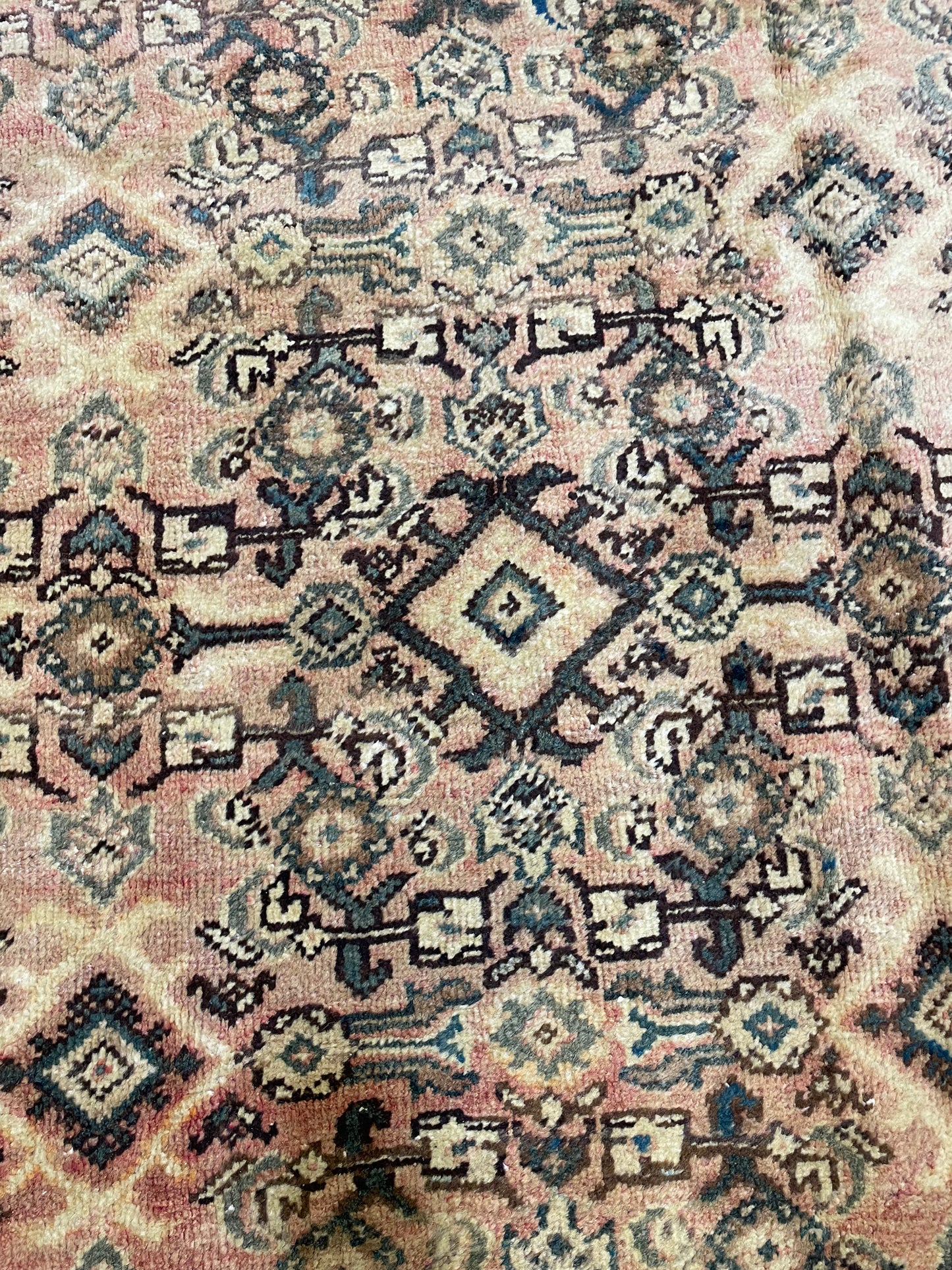 Hand-Knotted Wool Rug Tabriz 8'10" x 12'2"