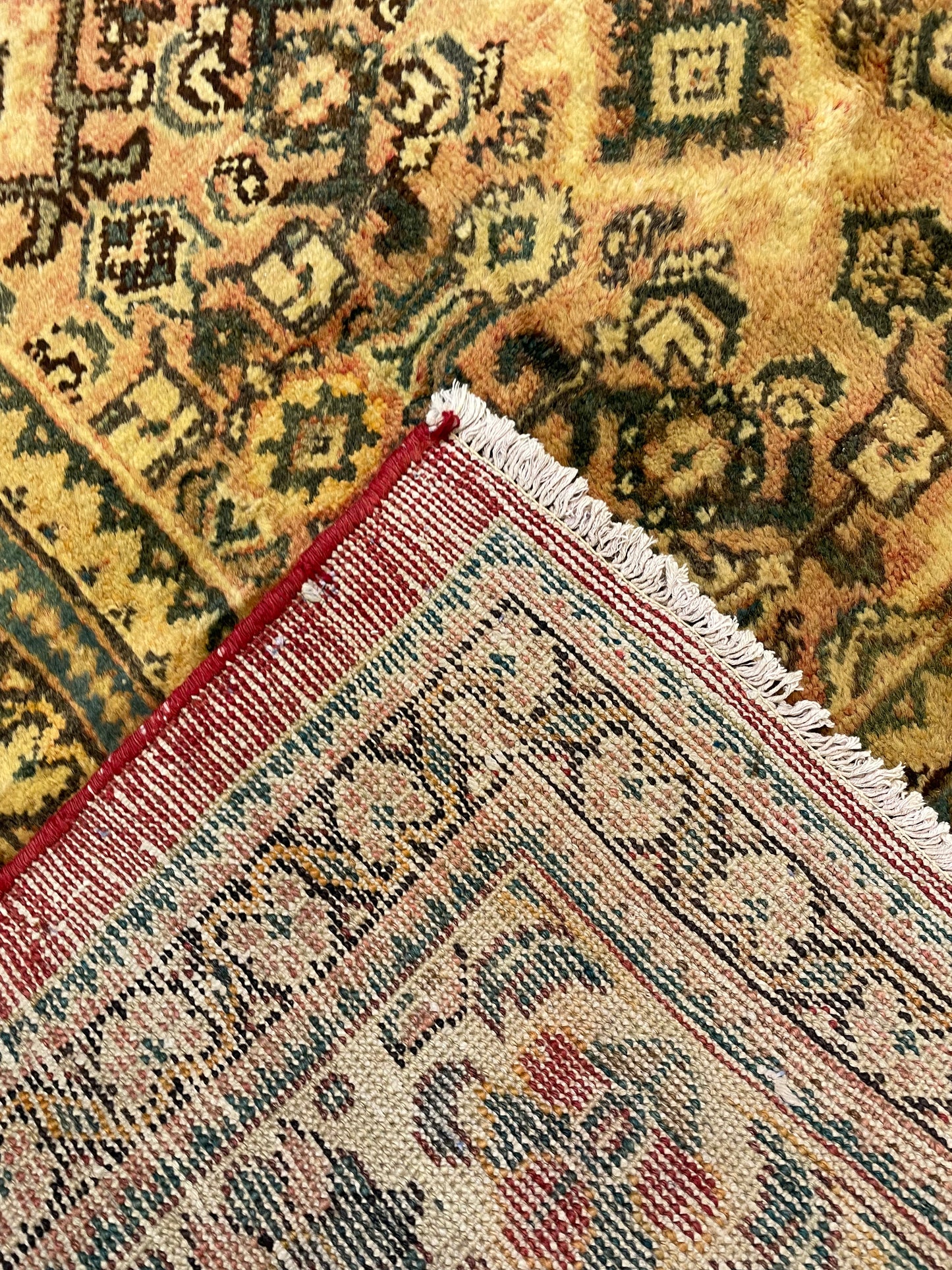 Hand-Knotted Wool Rug Tabriz 8'10" x 12'2"