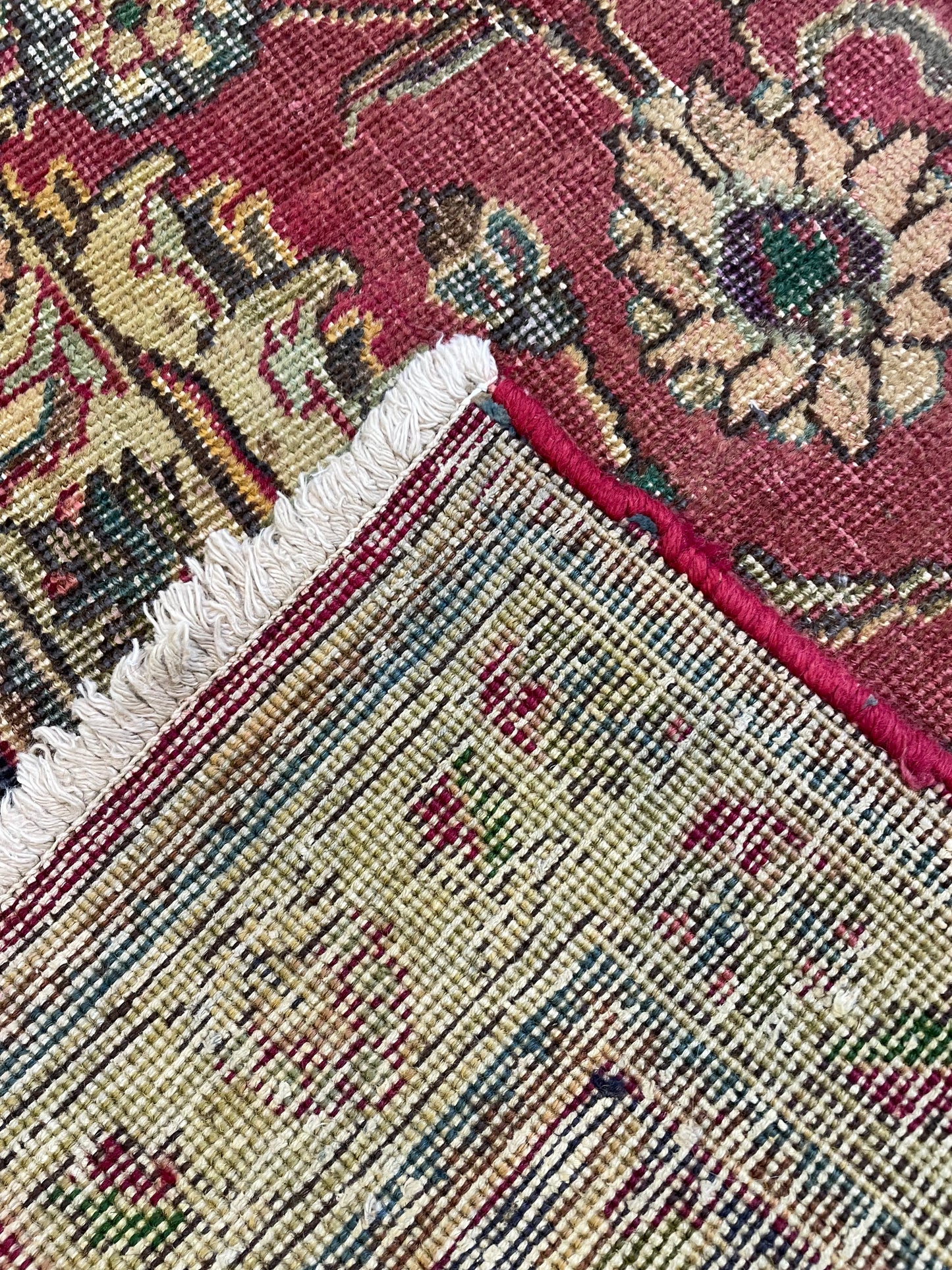 Hand-Knotted Wool Rug Tabriz 10'3" x 15'8"