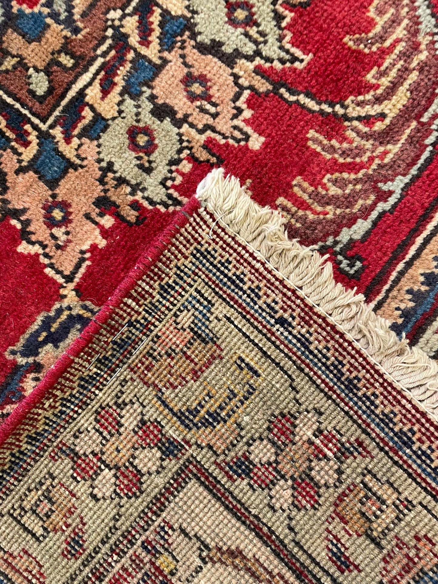 Hand-Knotted Wool Rug Tabriz 9'8" x 16'3"
