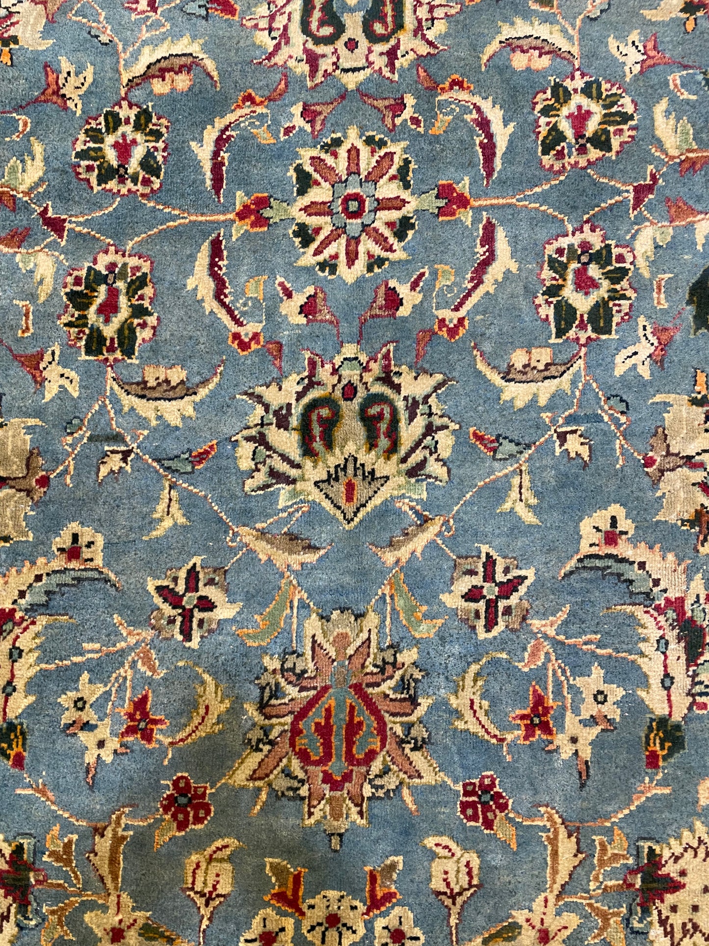Hand-Knotted Wool Rug Tabriz 10' x 12'10"