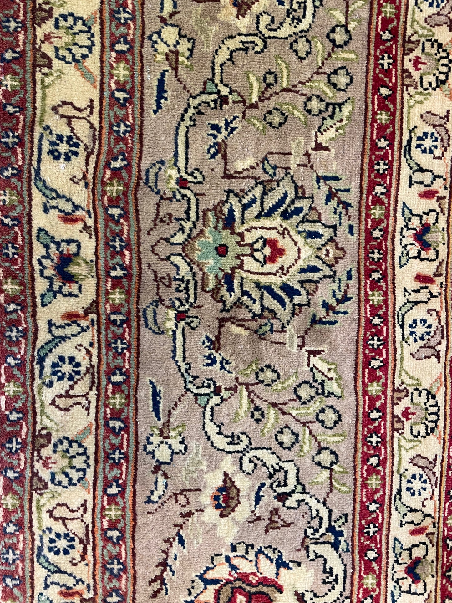 Hand-Knotted Wool Rug Tabriz 10' x 12'10"