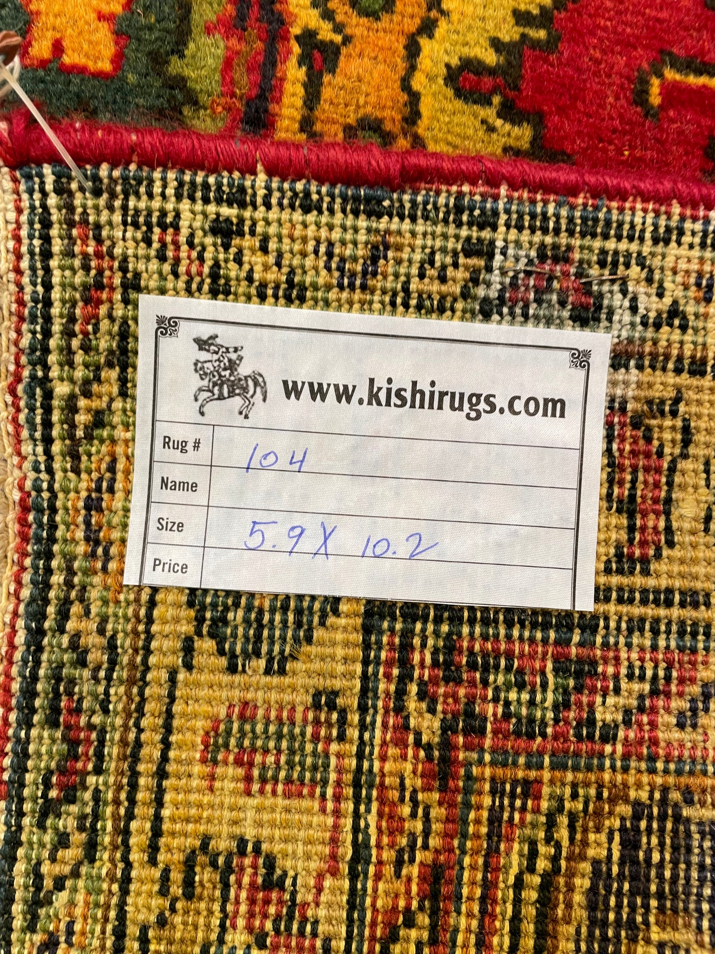 Hand-Knotted Wool Rug Tabriz Square Square 9'9" x 10'2"