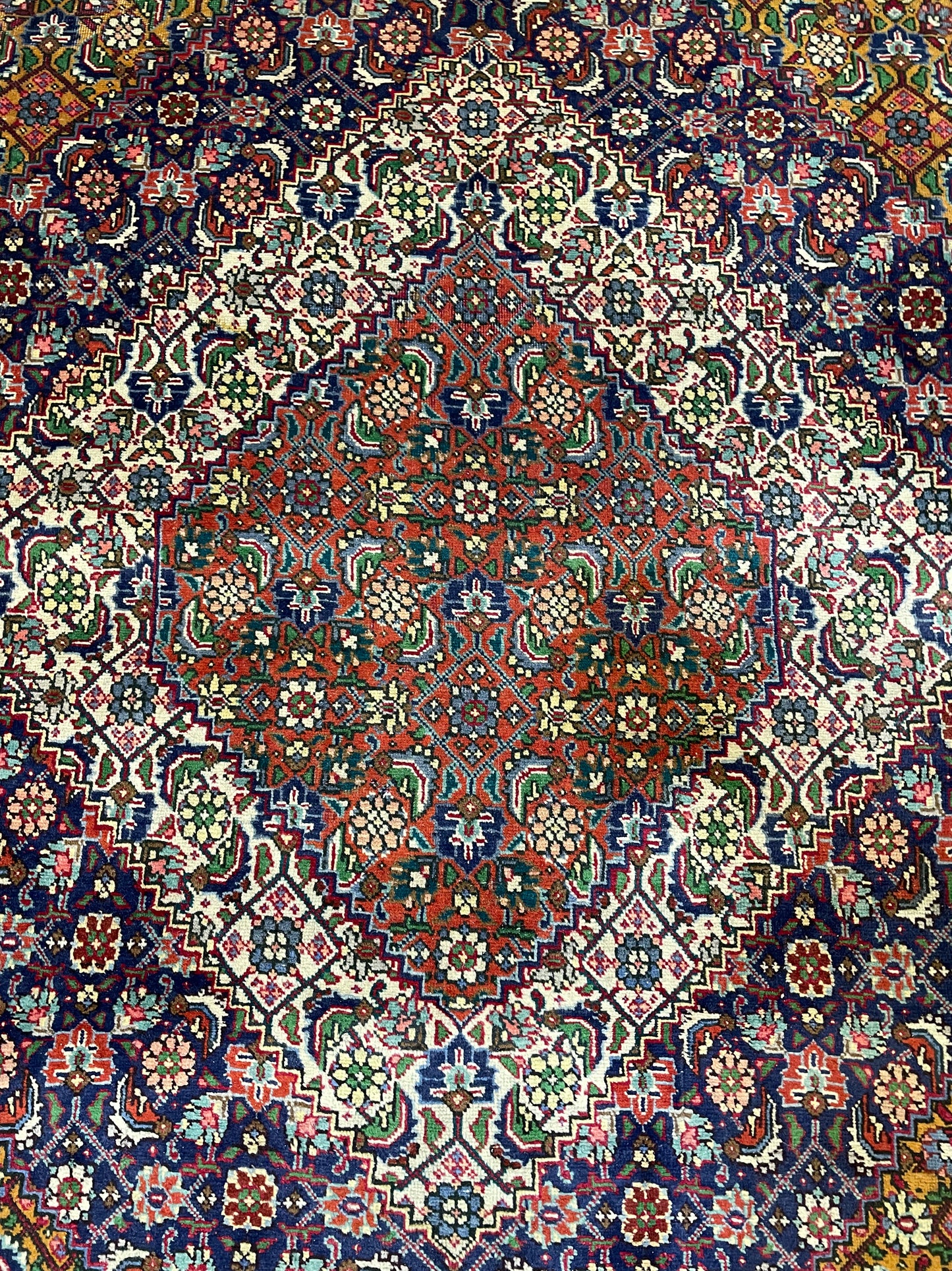 Hand-Knotted Wool Rug Tabriz Khoy 10' x 13'