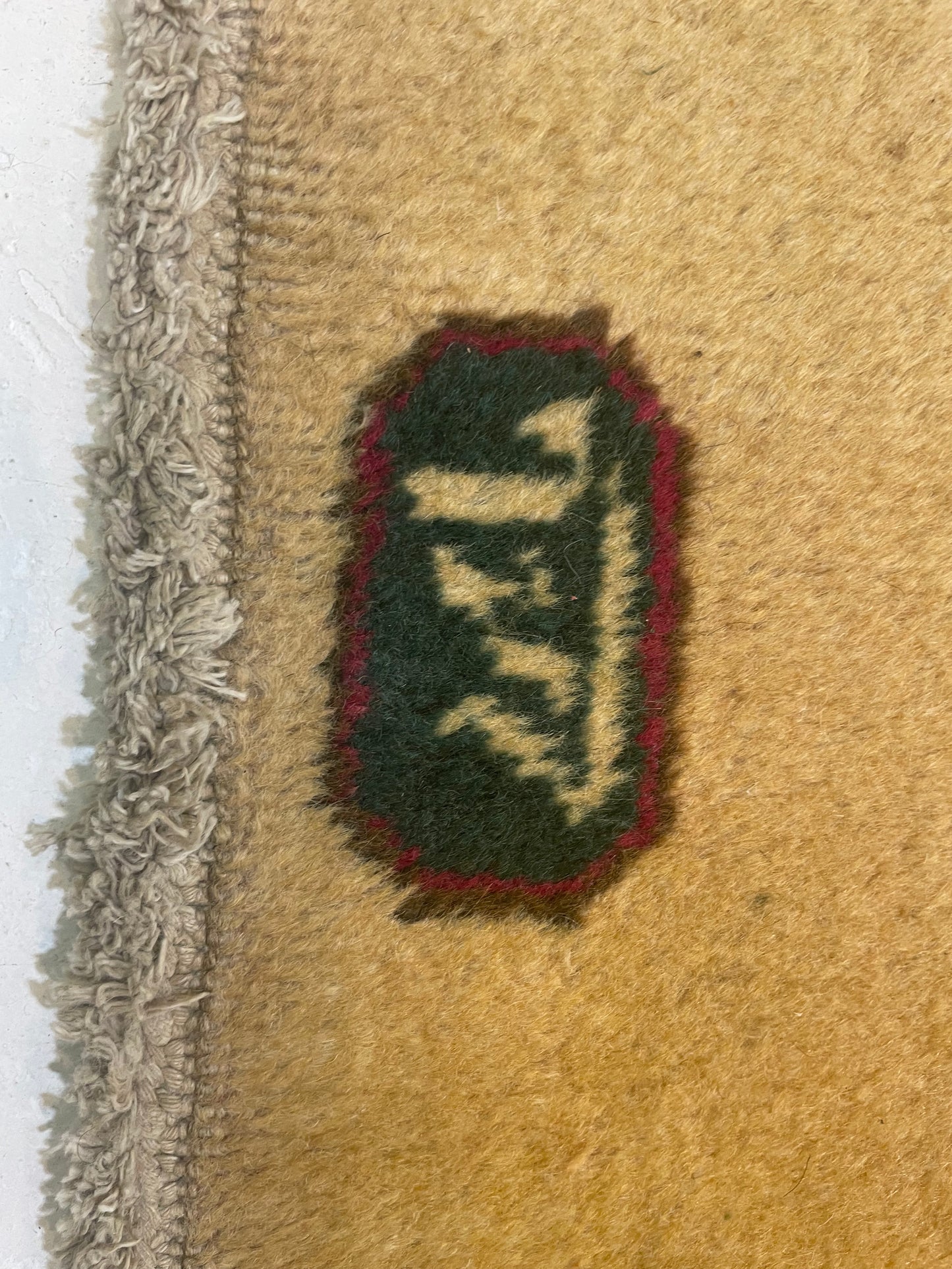 Hand-Knotted Wool Rug Tabriz Art Deco 9'10" x 13'4"