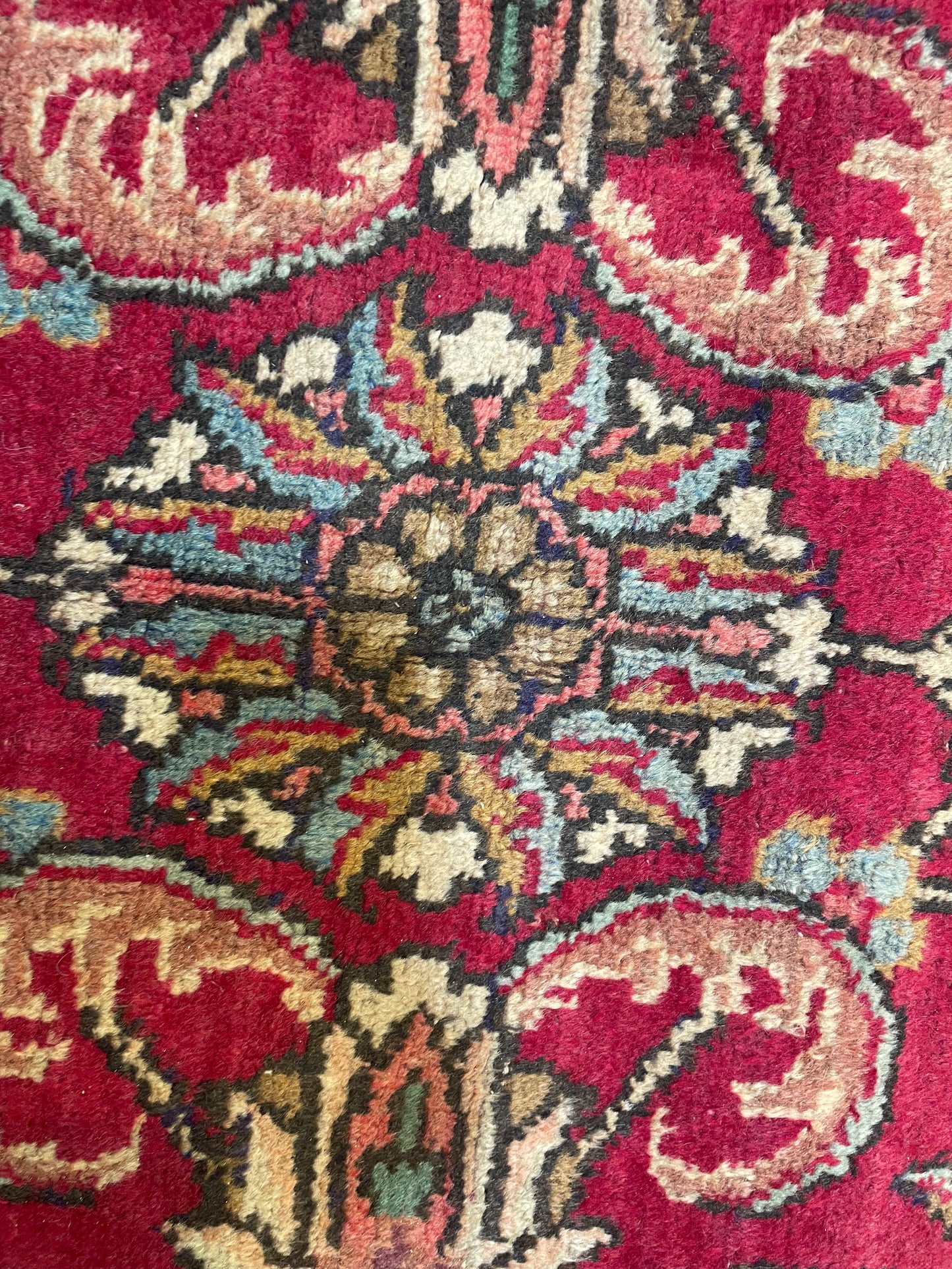 Hand-Knotted Wool Rug Tabriz 10' x 12'