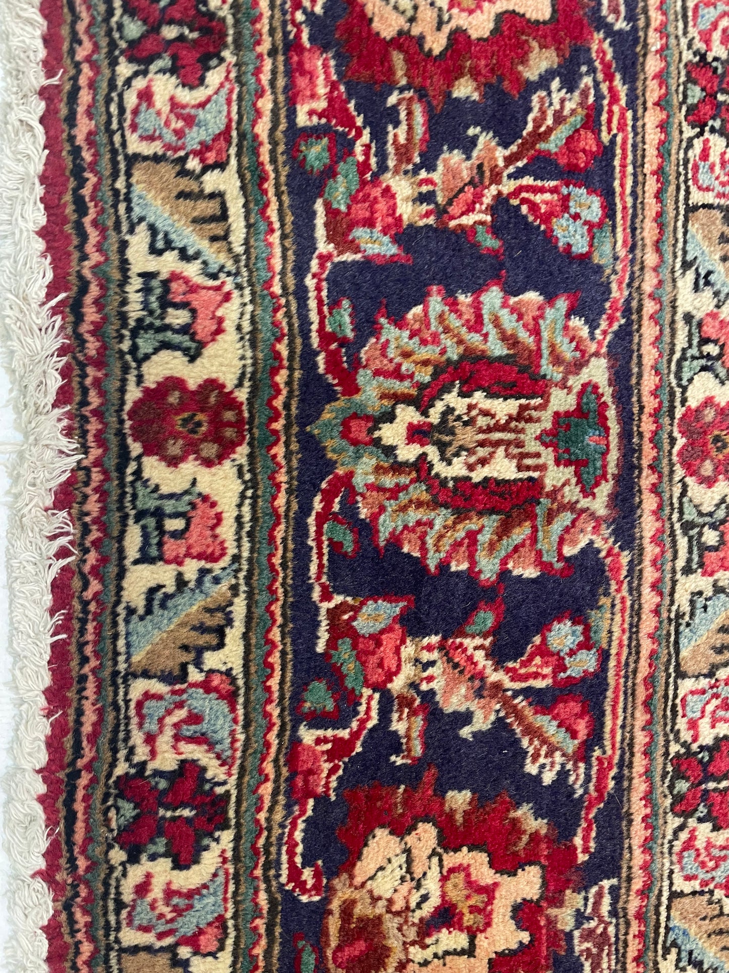 Hand-Knotted Wool Rug Tabriz 10' x 12'
