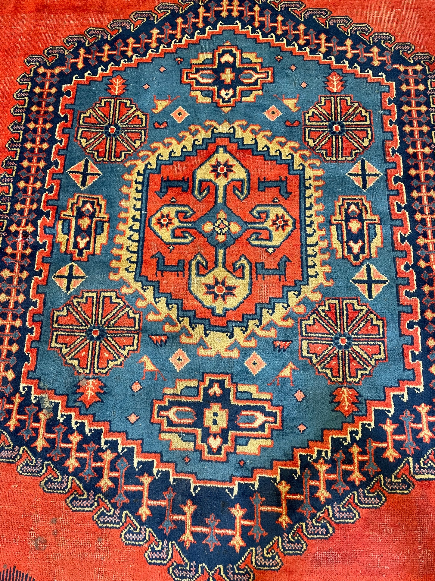 Hand-Knotted Wool Rug Vis 11' x 16'6"