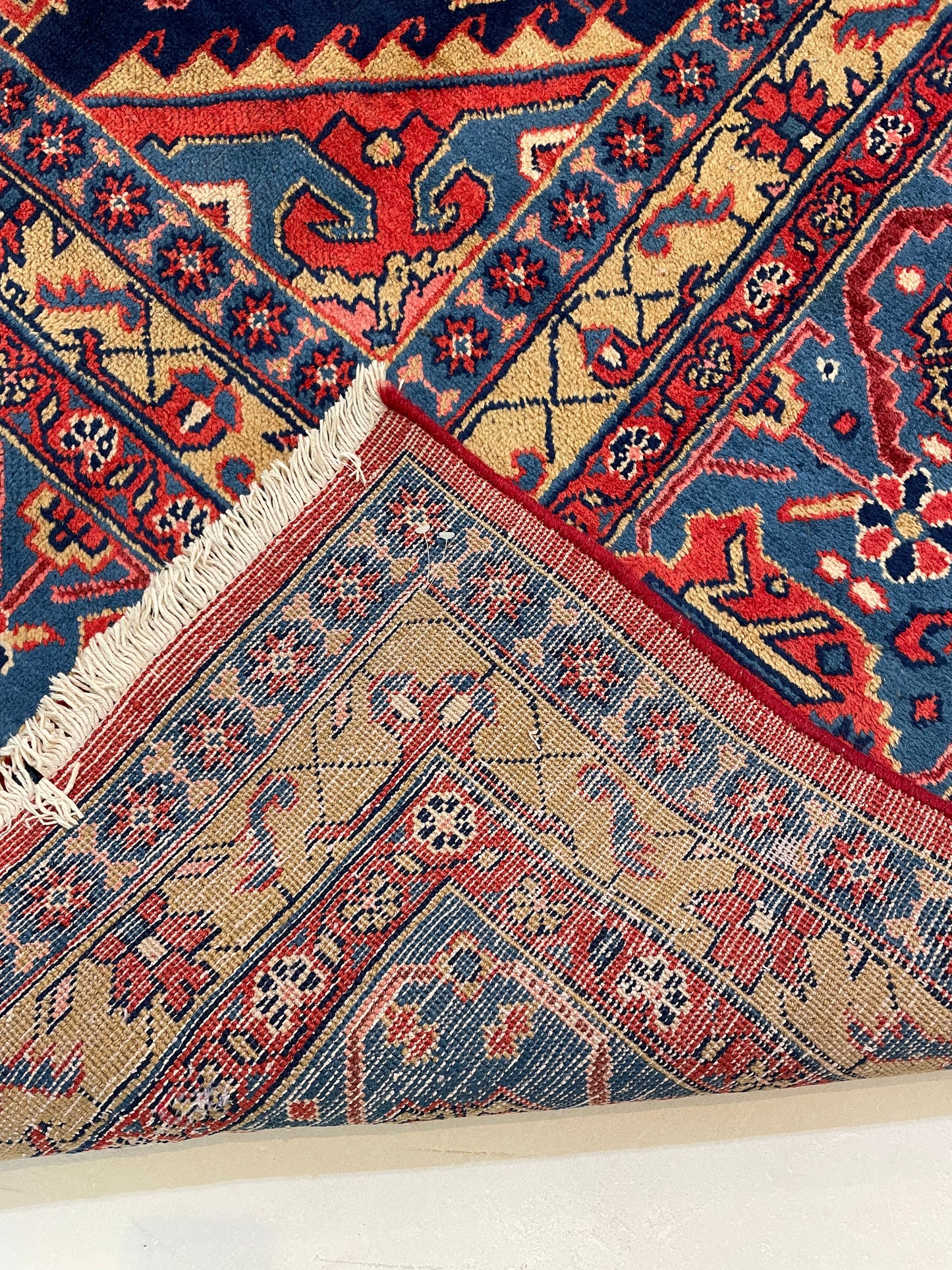 Hand-Knotted Wool Rug Vis 11' x 16'6"
