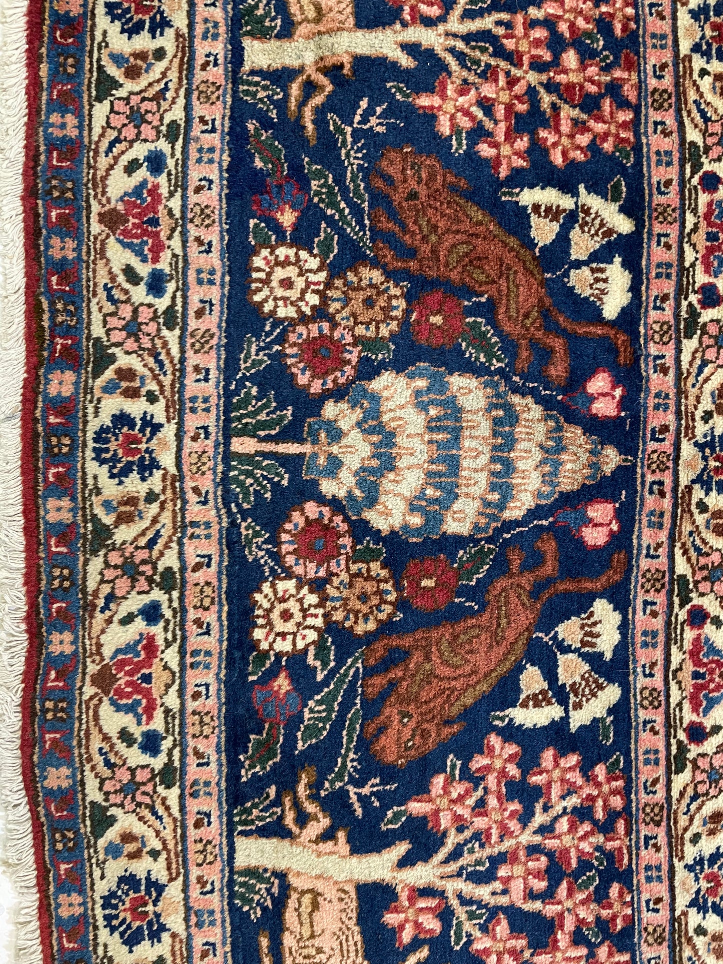 Hand-Knotted Wool Rug Tabriz Khoy 11'4" x 16'
