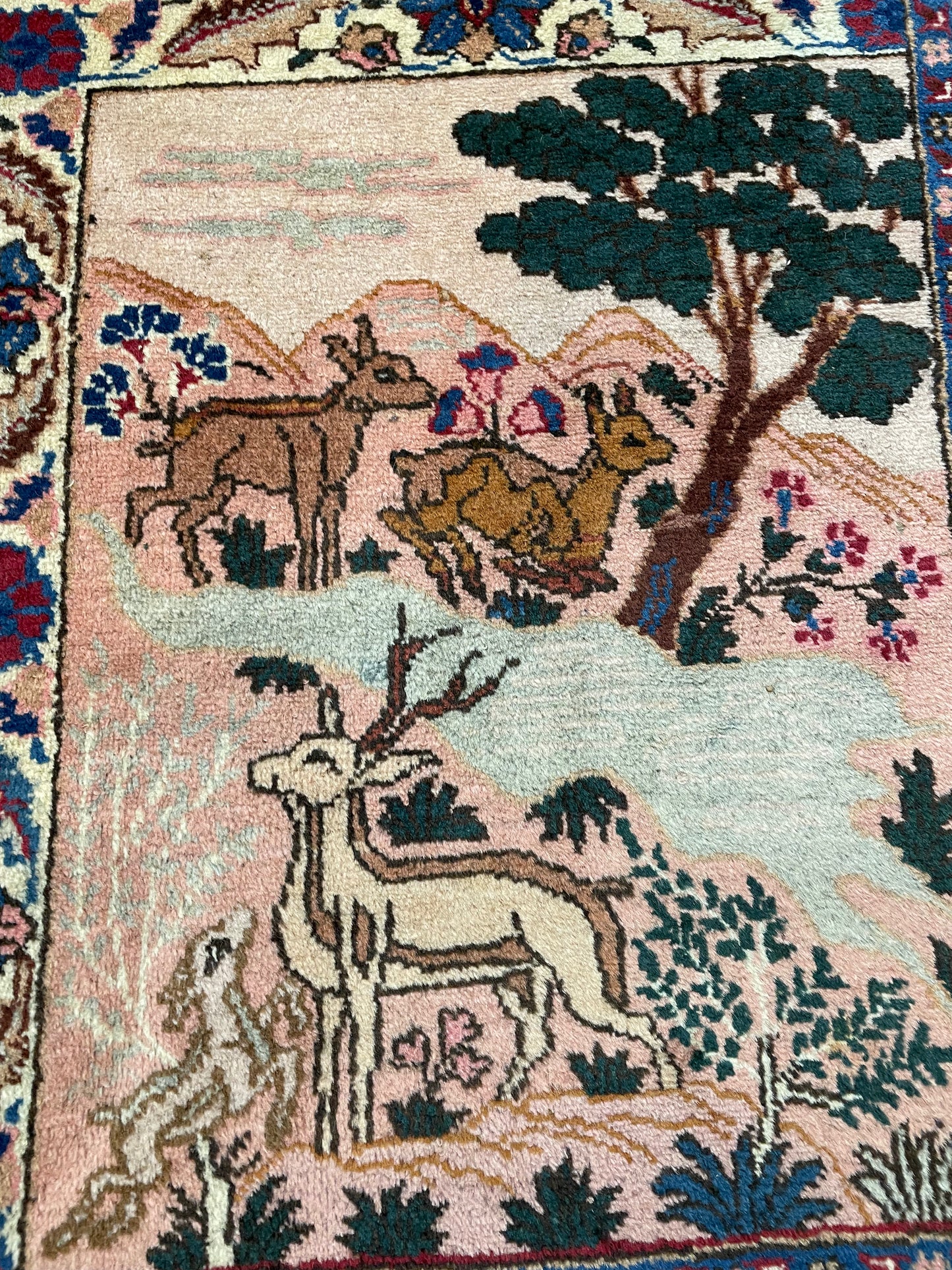 Hand-Knotted Wool Rug Tabriz Khoy 11'4" x 16'