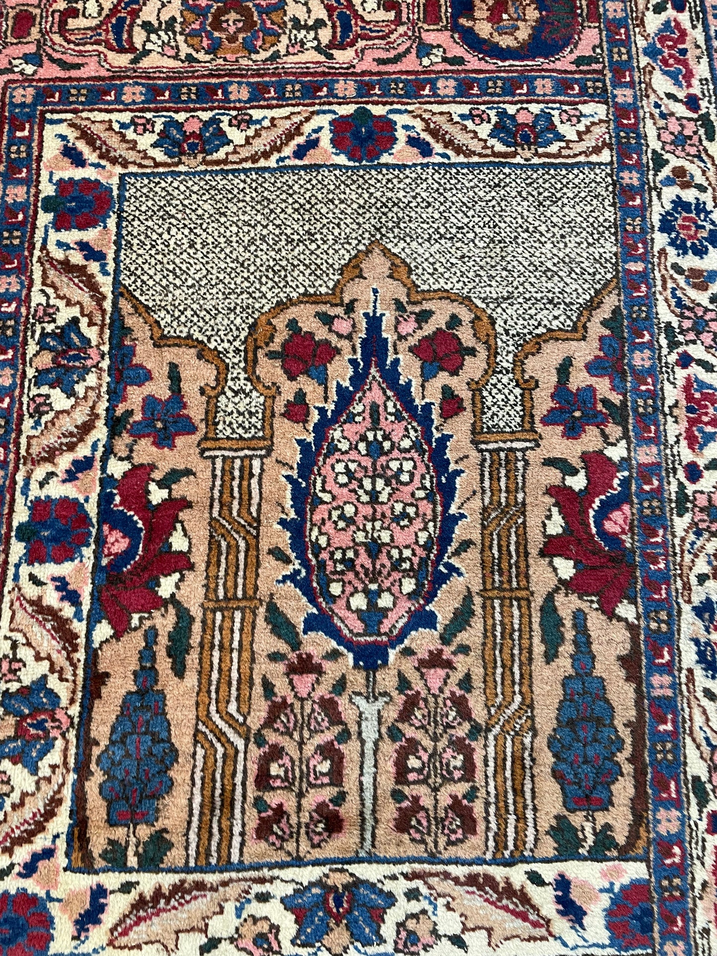 Hand-Knotted Wool Rug Tabriz Khoy 11'4" x 16'