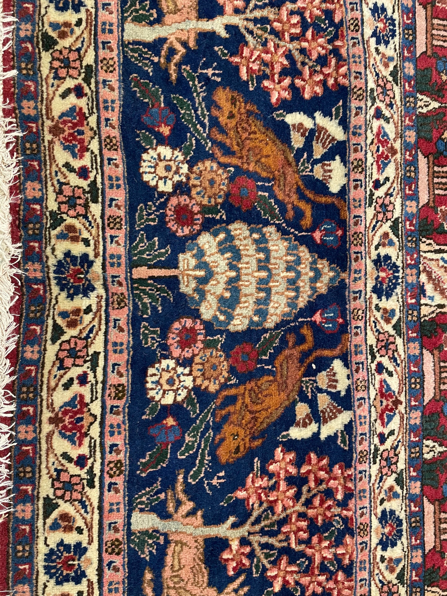 Hand-Knotted Wool Rug Tabriz Khoy 11'4" x 16'