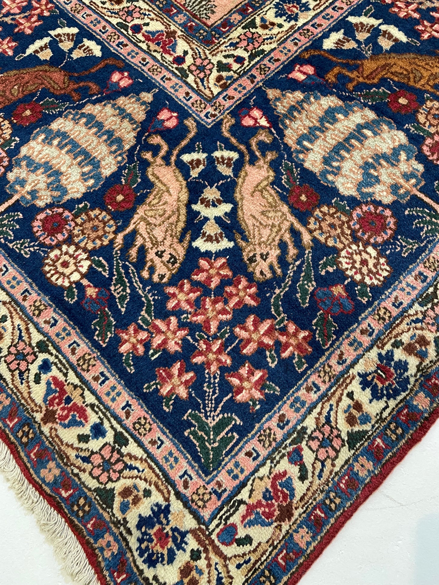 Hand-Knotted Wool Rug Tabriz Khoy 11'4" x 16'