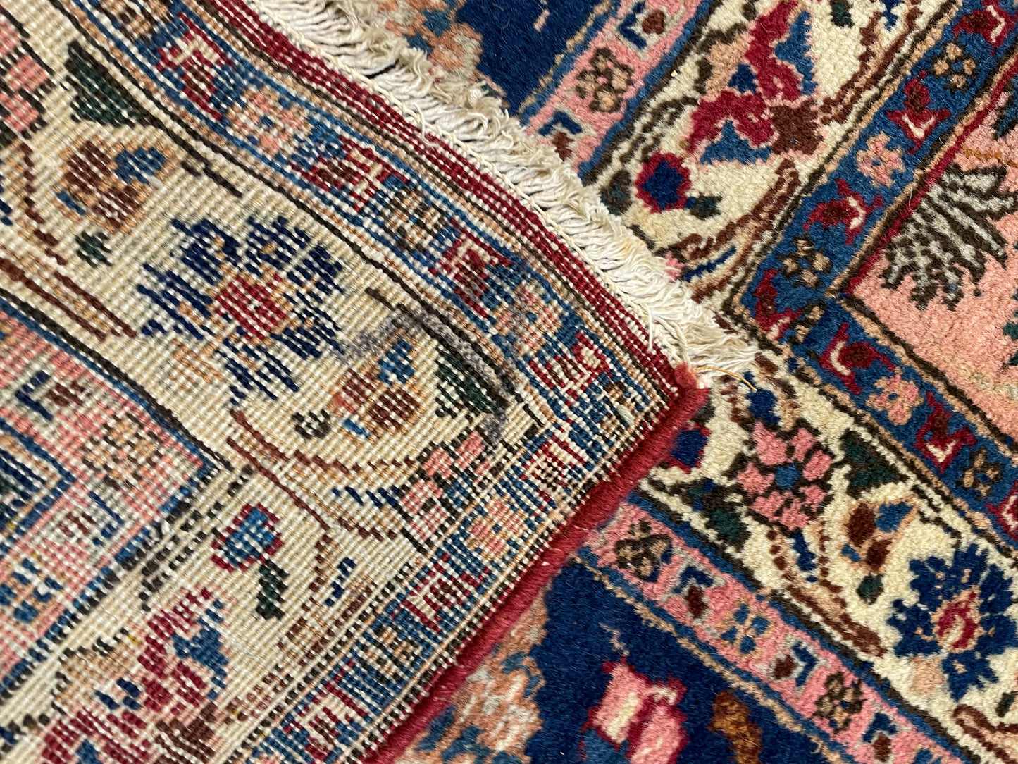Hand-Knotted Wool Rug Tabriz Khoy 11'4" x 16'