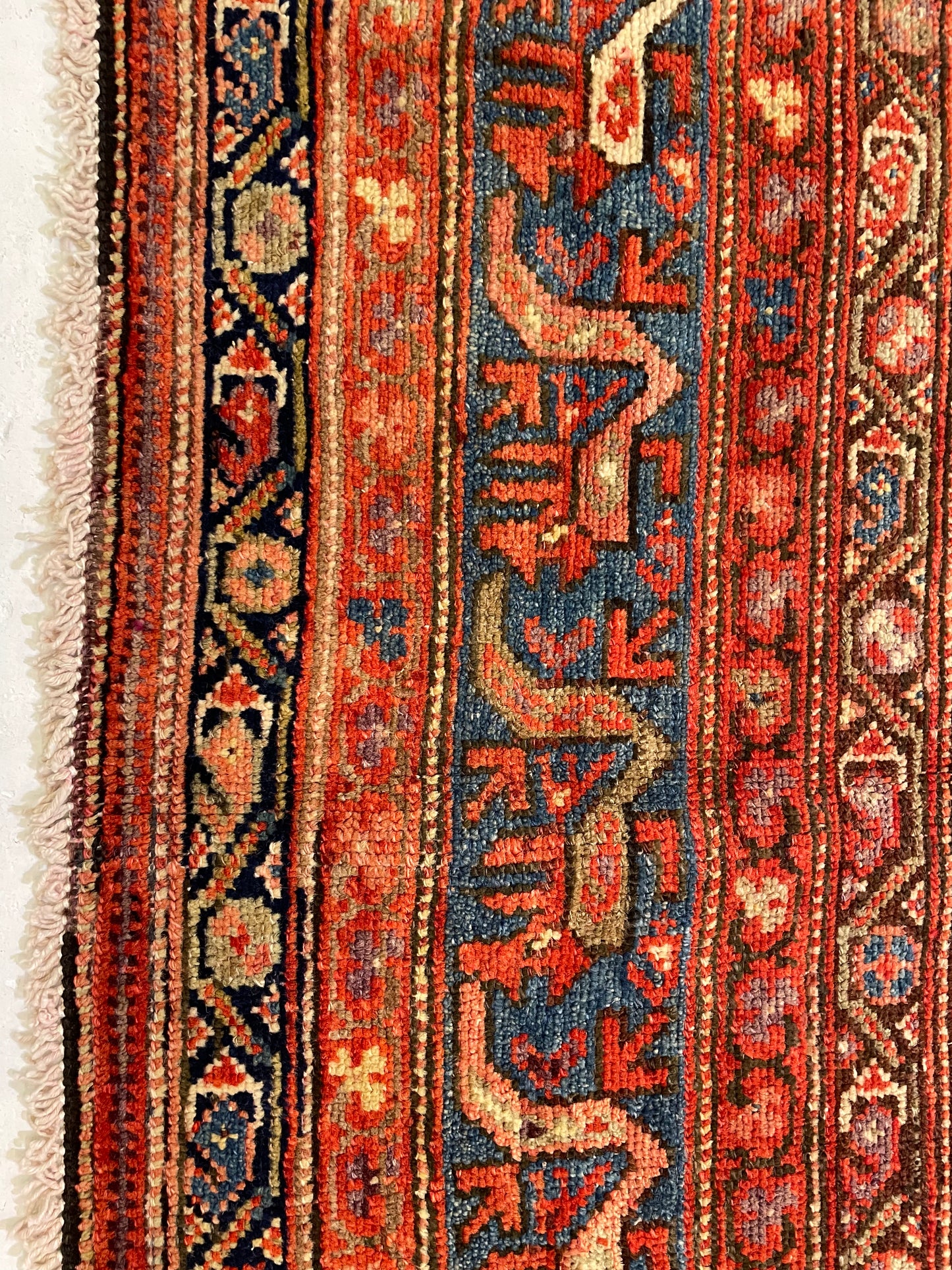 Antique Hand-Knotted Wool Rug Malayer 10'1" x 16'5"