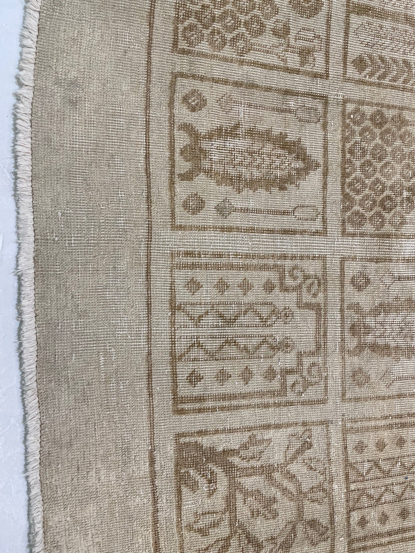 Hand-Knotted Wool Rug Tabriz Garden of Eden 9'3" x 12'3"