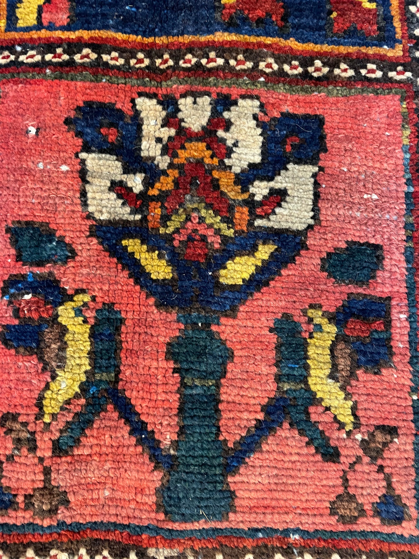 Hand-Knotted Wool Area Rug Bakhtiari Garden of Eden 6'11" x 9'5"