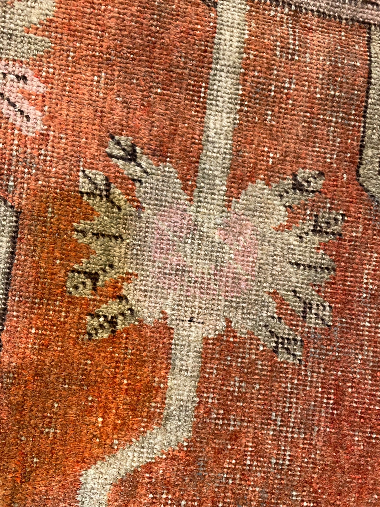 Antique Hand-Knotted Wool Area Rug Khotan Samarkand Collectible 5'1" x 8'3"