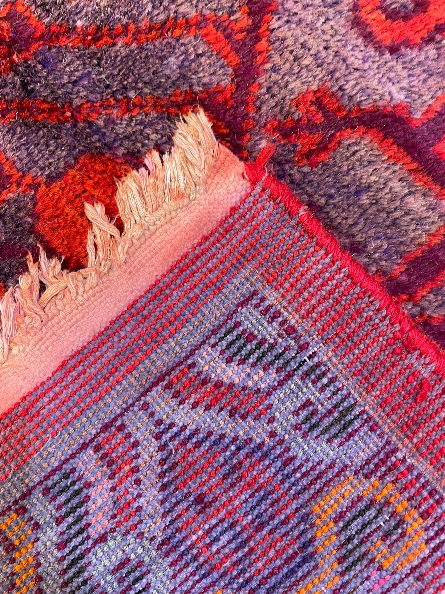 Antique Hand-Knotted Wool Area Rug Khotan Samarkand Collectible 5'6" x 10'10"