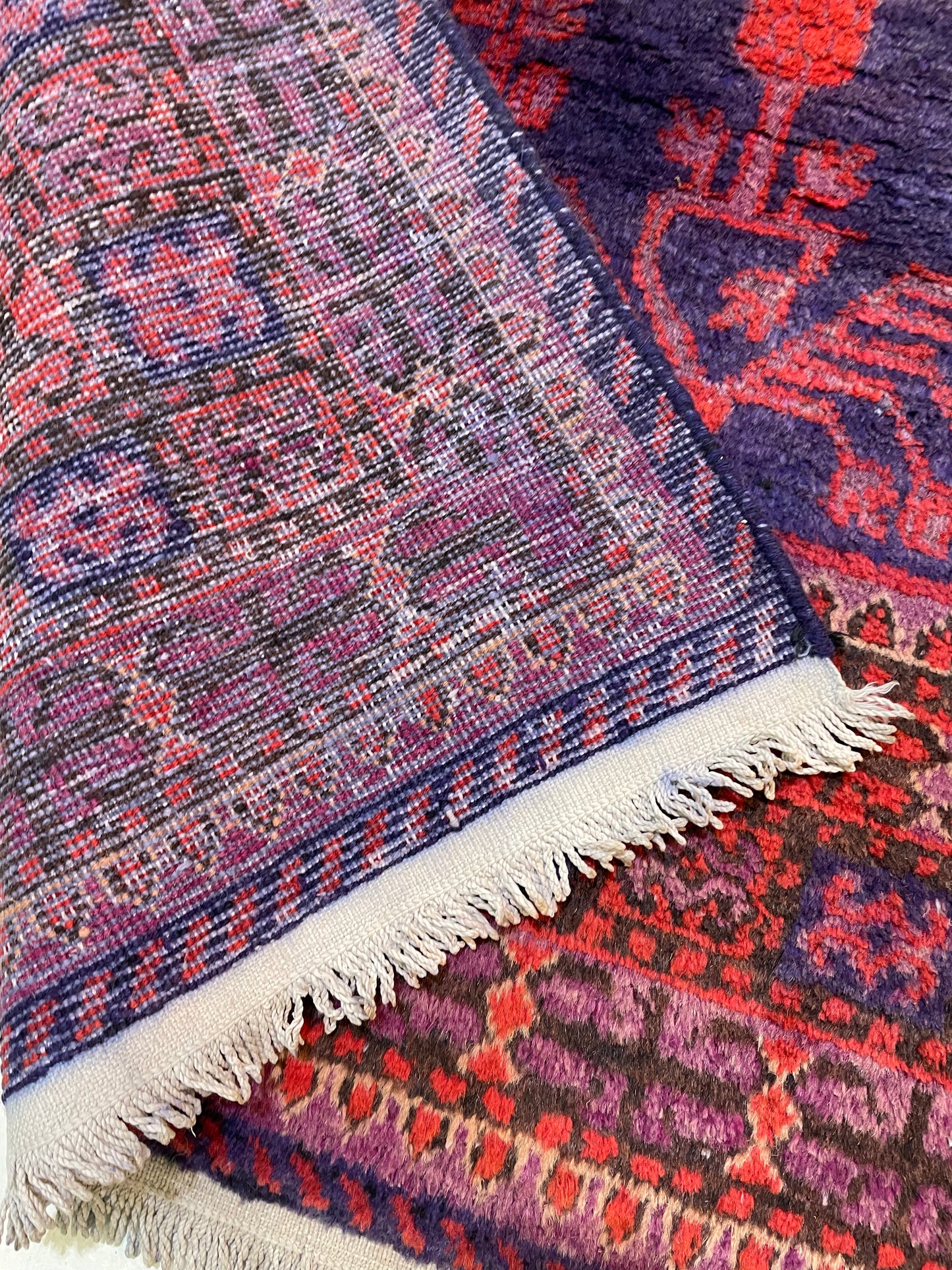 Antique Hand-Knotted Wool Gallery Size Khotan Samarkand Collectible 5'8" x 11'4"