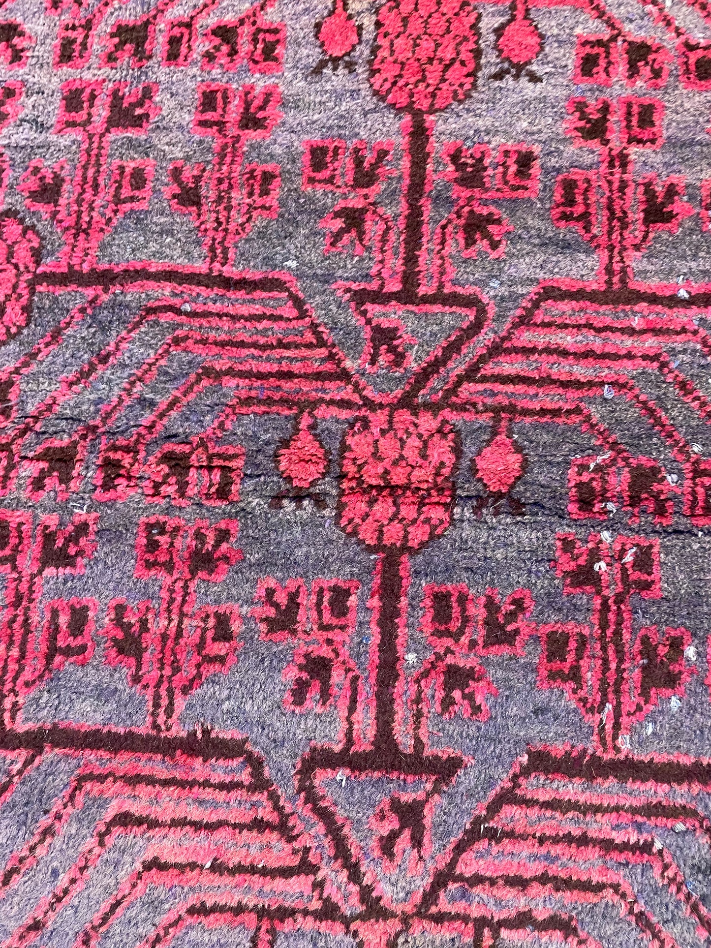 Antique Hand-Knotted Wool Gallery Size Khotan Samarkand Collectible 6'5" x 12'6"