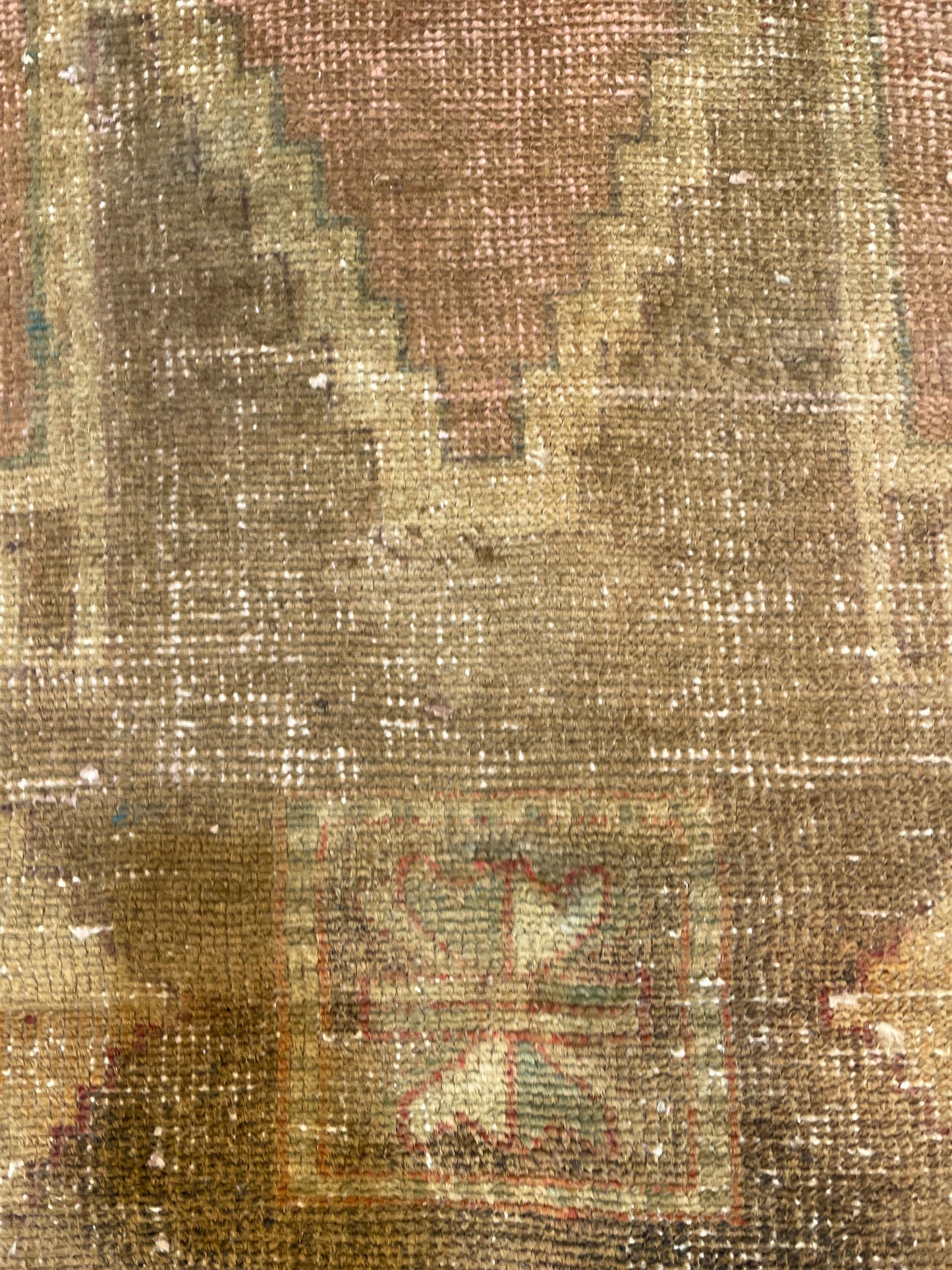 Hand-Knotted Wool Runner Turkish 3'3" x 10'9"