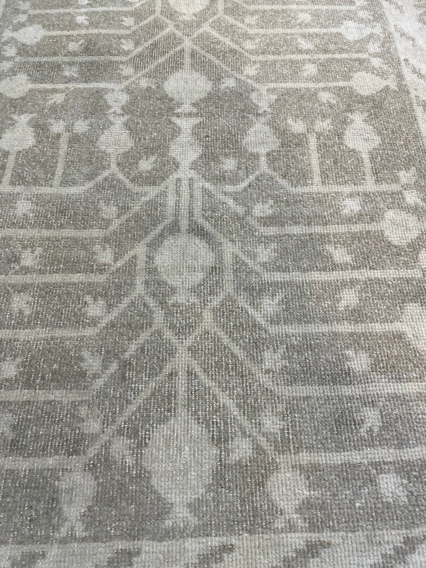 Hand-Knotted Wool Runner Pakistan Khotan 2'11" x 8'4"