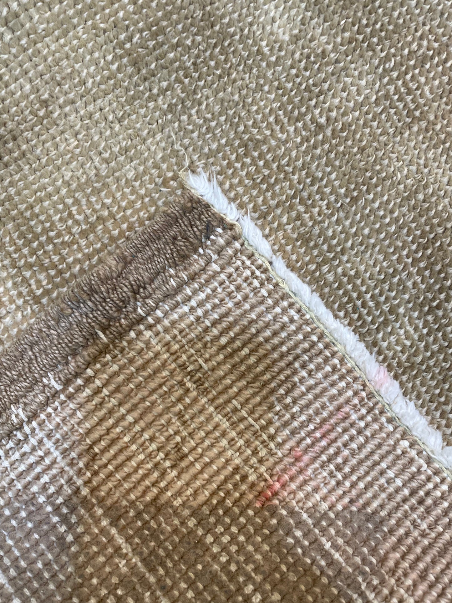 Hand-Knotted Wool Area Rug Turkish Oushak 6'6" x 9'8"