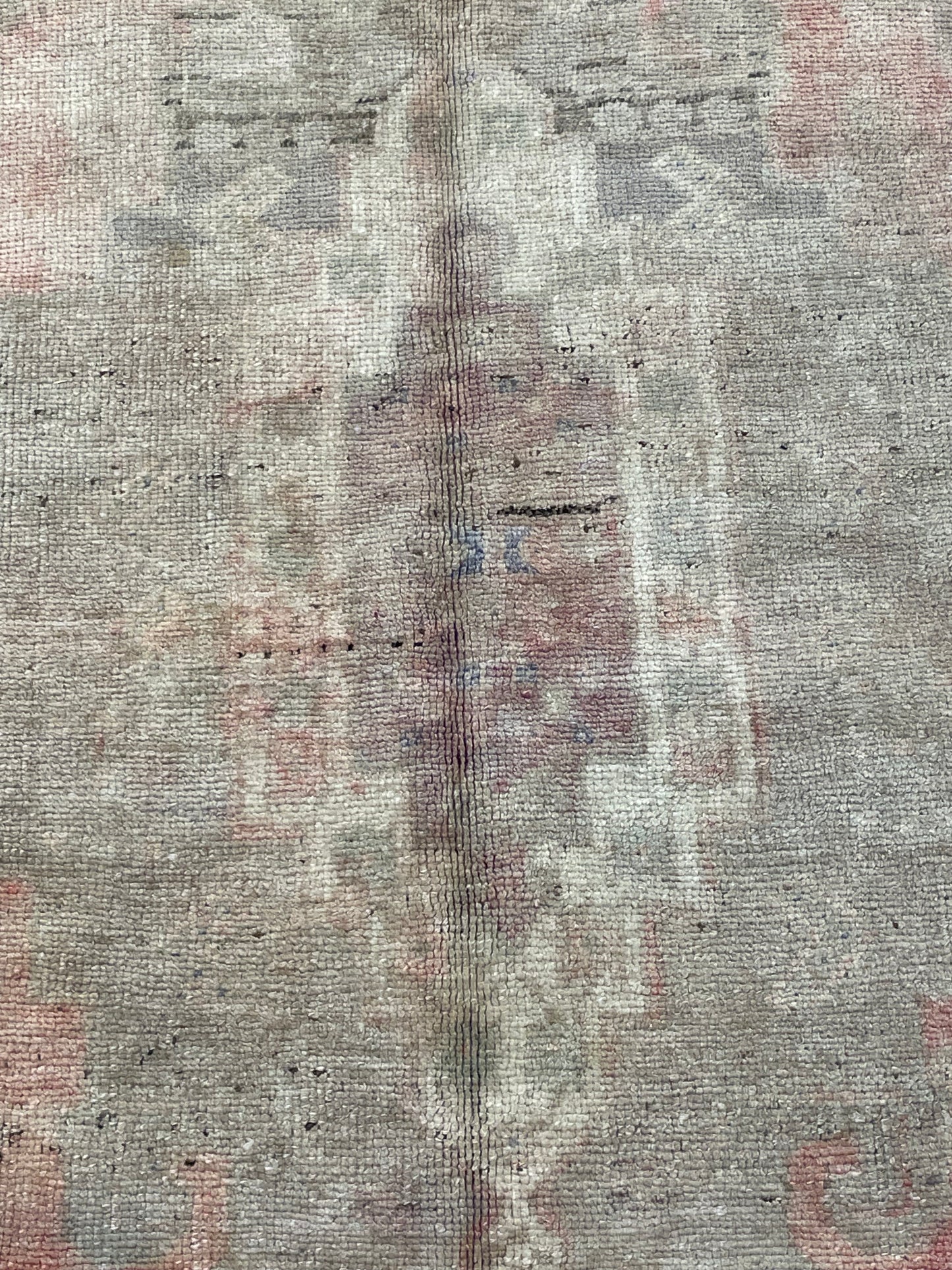 Hand-Knotted Wool Area Rug Turkish Oushak 6'1" x 9'10"