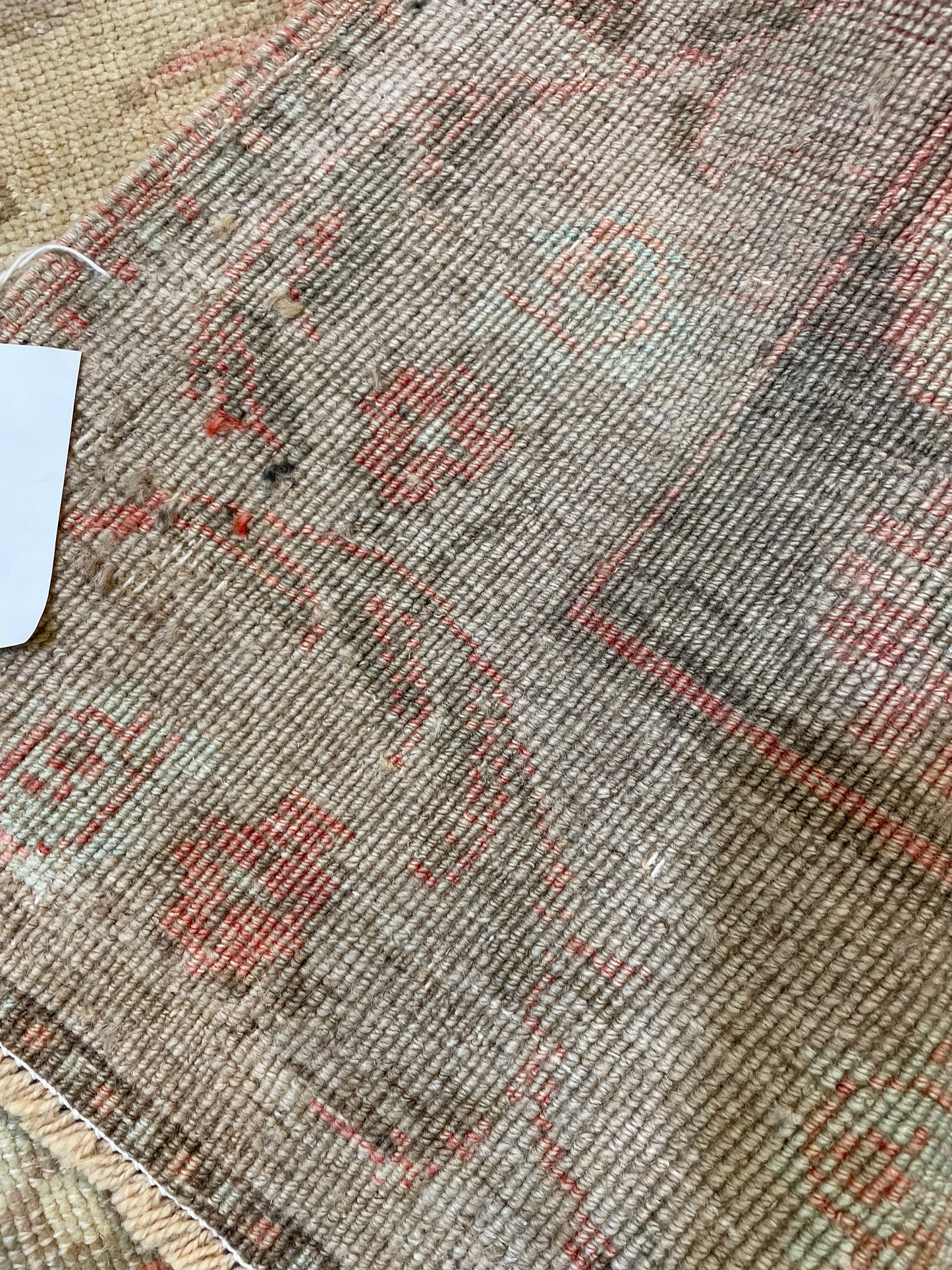 Hand-Knotted Wool Area Rug Turkish Oushak 6'8" x 9'5"