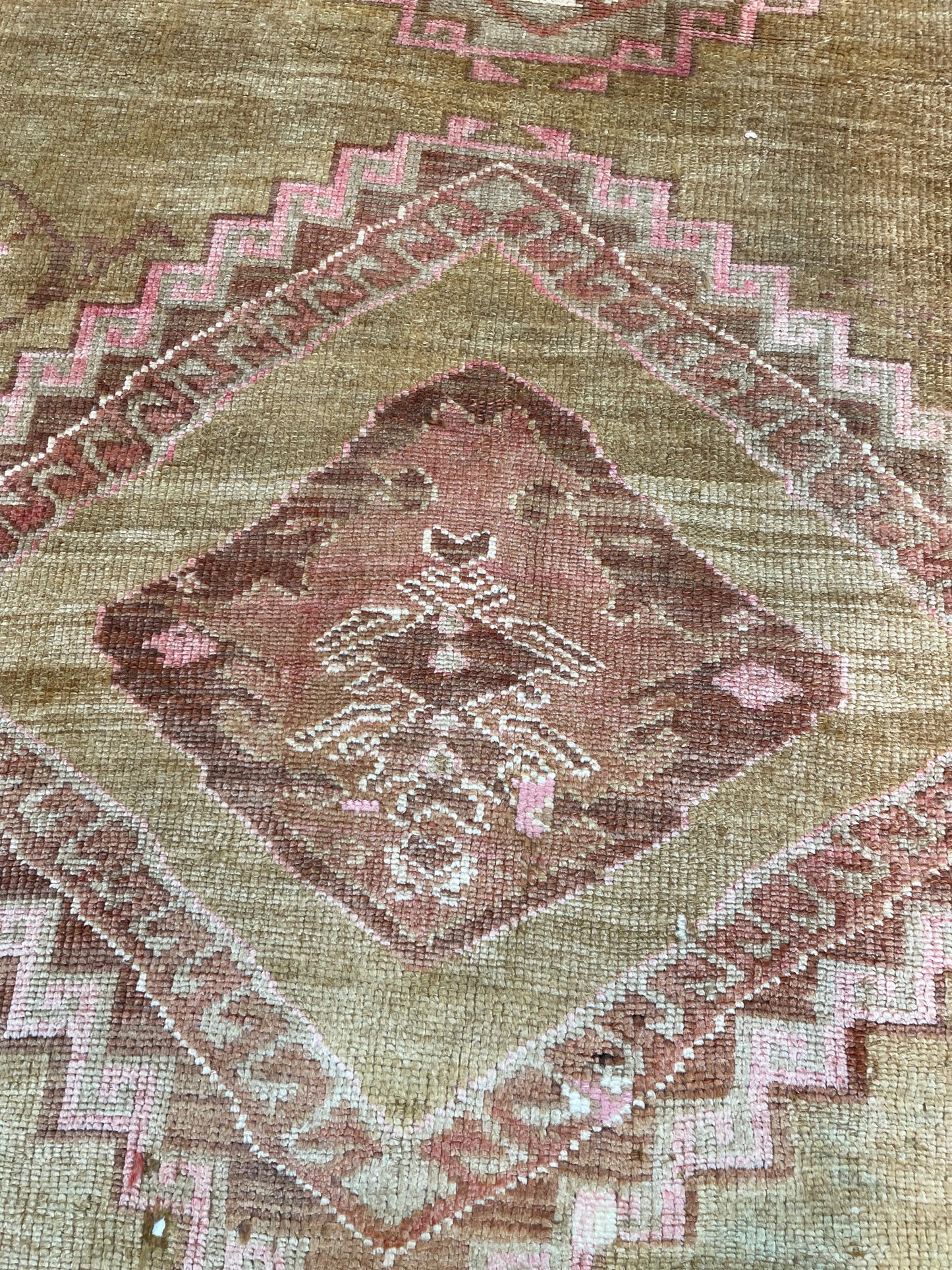Hand-Knotted Wool Area Rug Turkish Oushak 7' x 10'6"