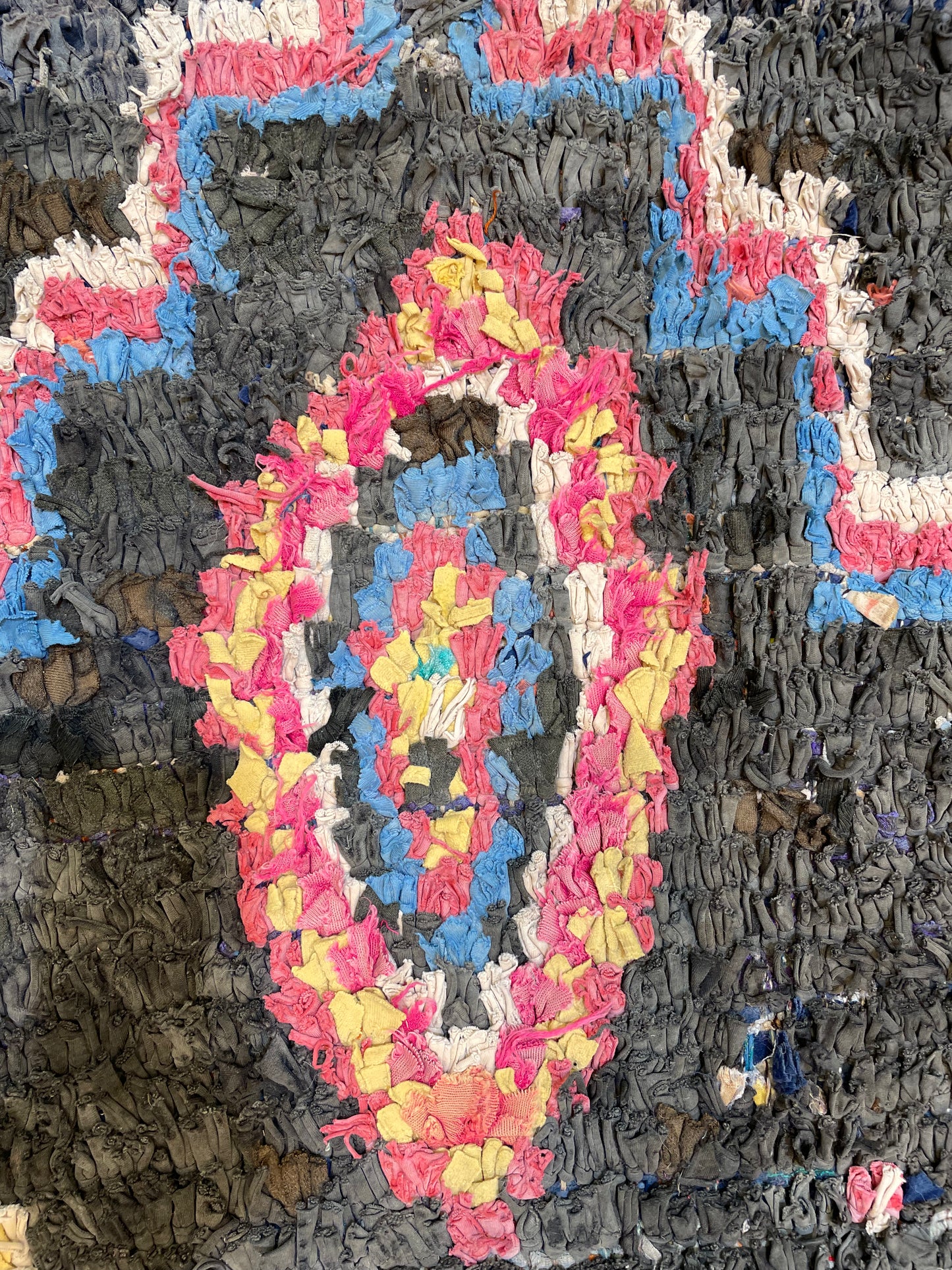 Hand-Knotted Wool Rug Moroccan 5'6" x 8'1"