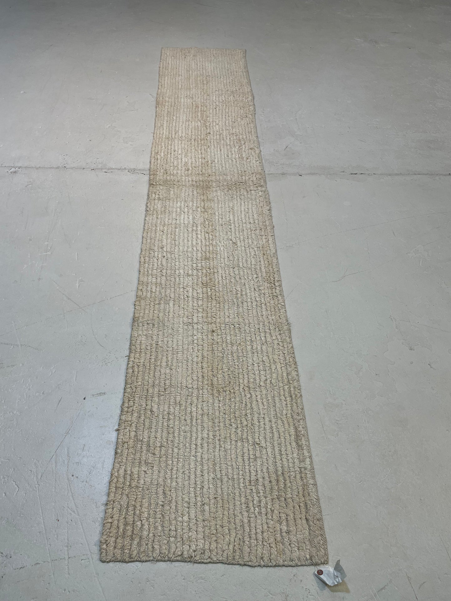 Hand-Knotted Wool Gallery Size Moroccan 6'2" x 11'1"