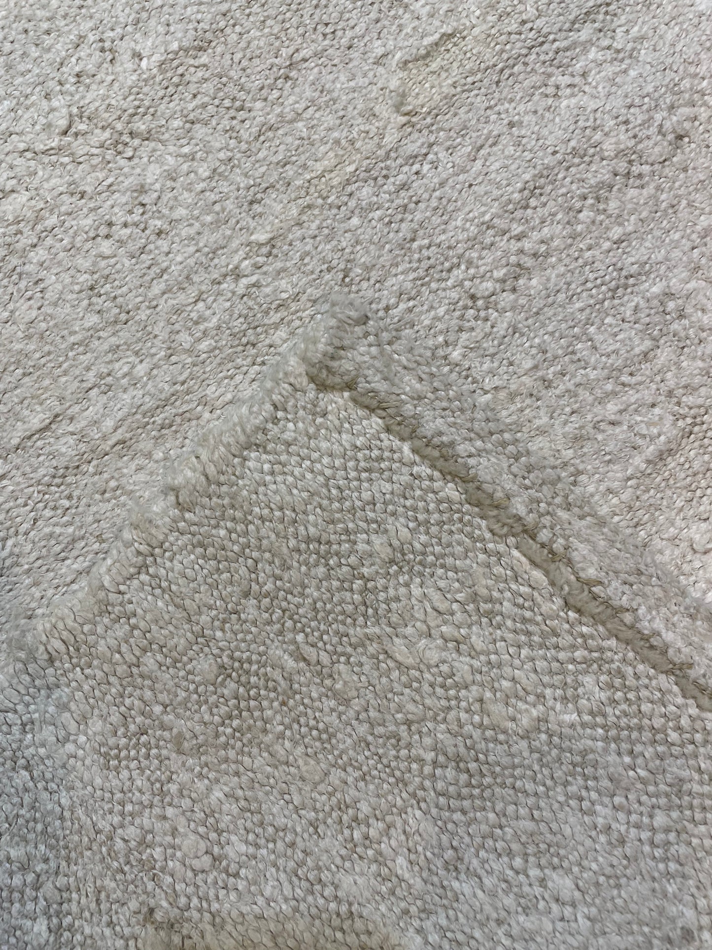 Hand-Knotted Wool Rug Turkish Oushak 8'1" x 11'2"