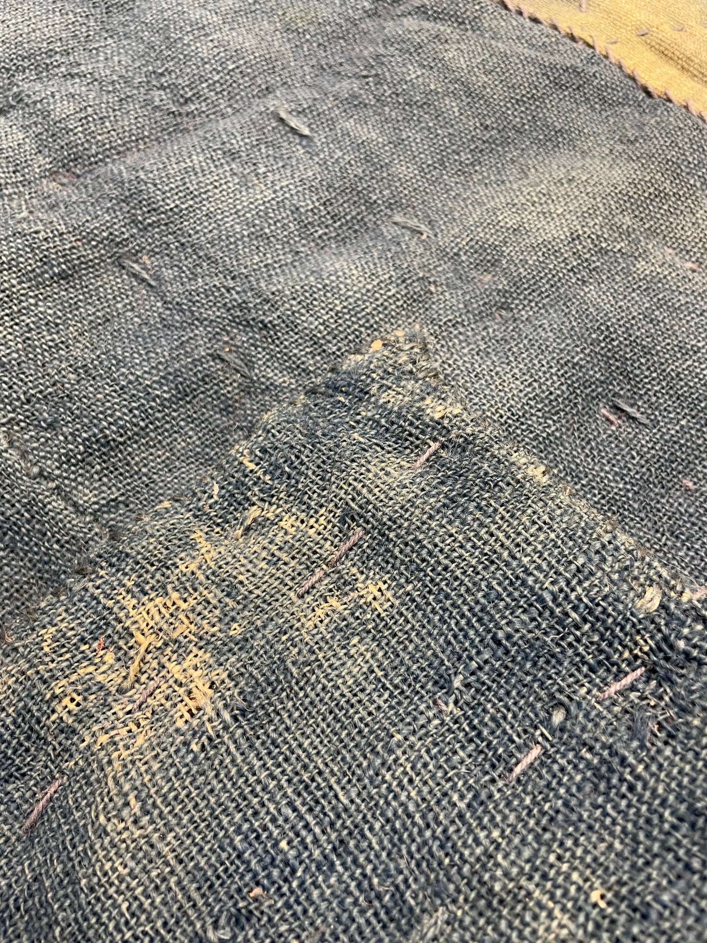 Hand-Knotted Wool Rug Turkish Oushak 5'5" x 6'11"