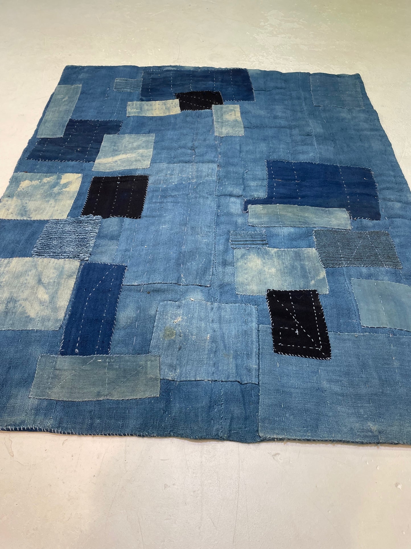 Hand-Knotted Wool Rug Turkish Oushak 5'5" x 6'11"