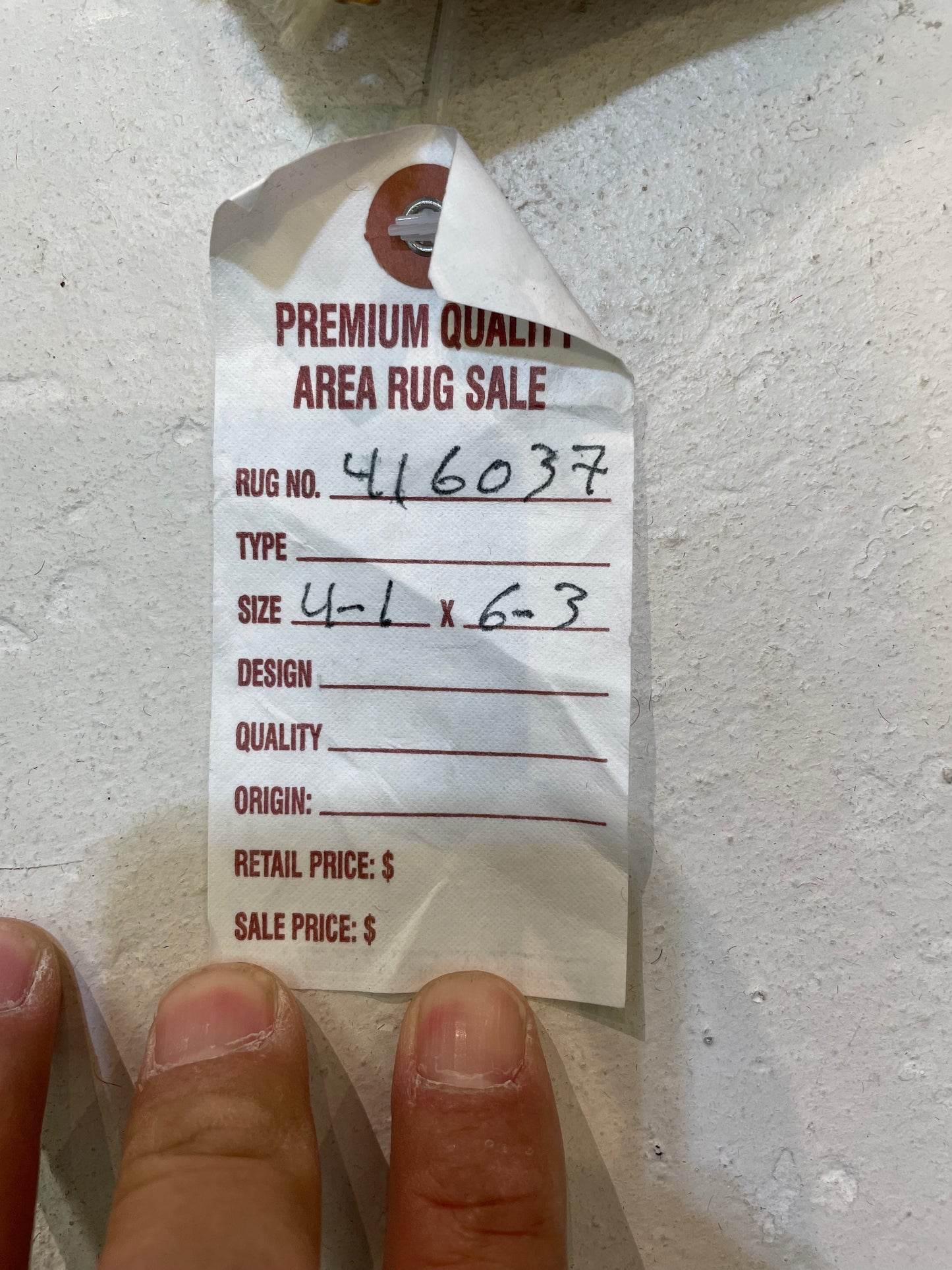 Hand-Knotted Wool Rug Turkish Oushak 4'1" x 6'3"