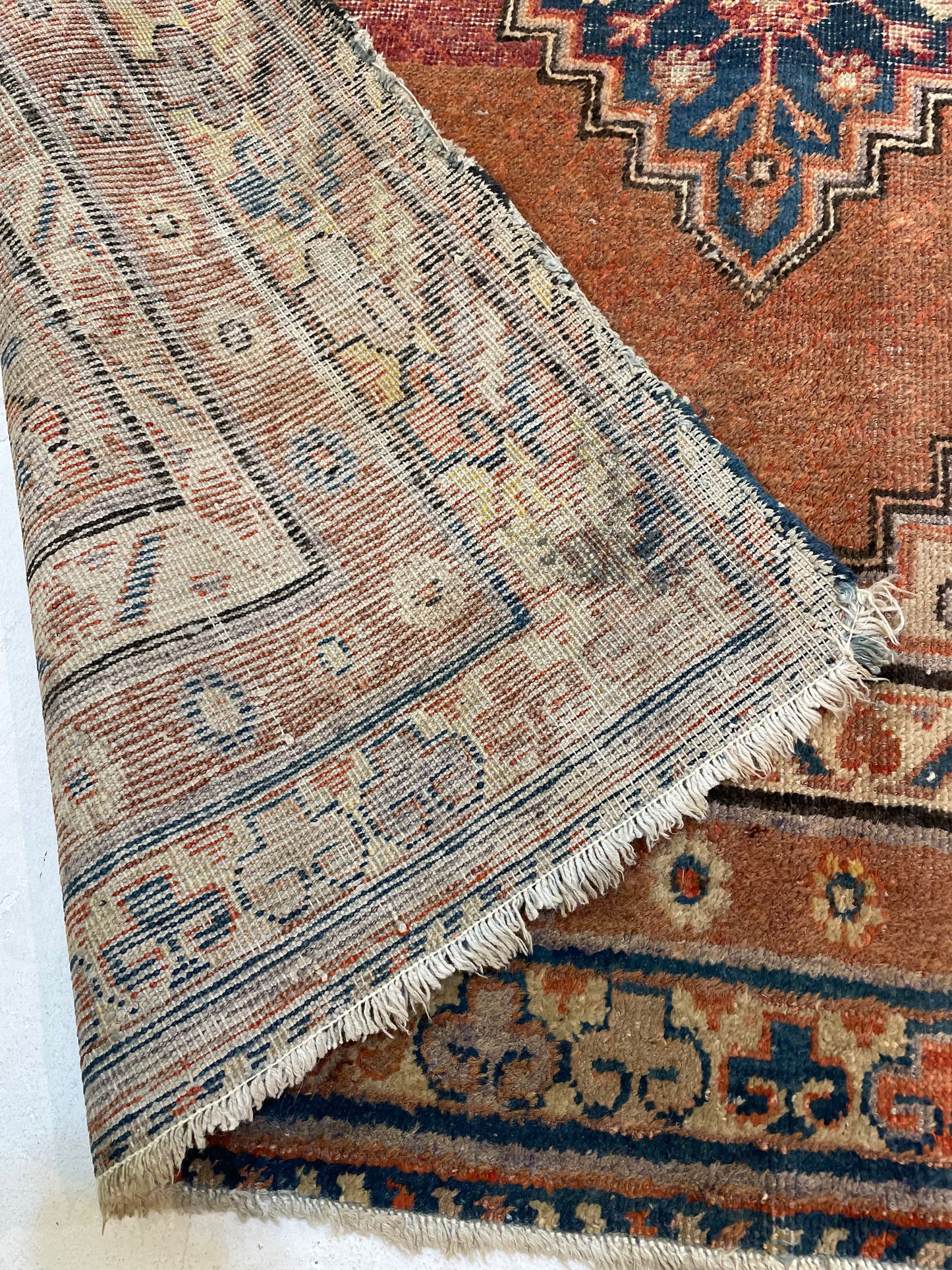 Hand-Knotted Wool Rug Khotan 4'4" x 5'11"