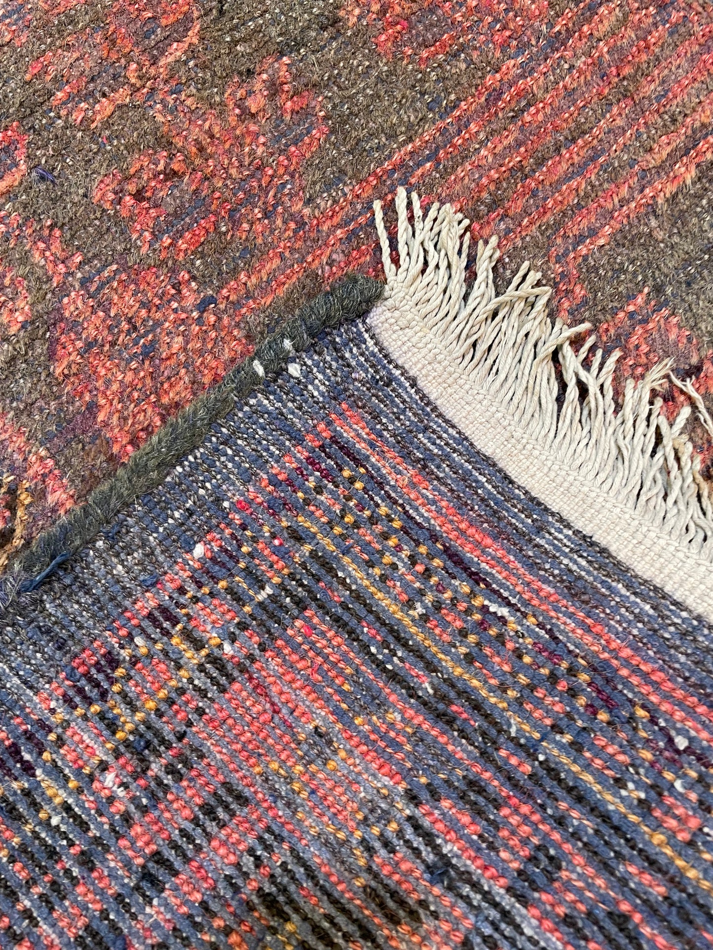Hand-Knotted Wool Rug Khotan 4'9" x 6'7"