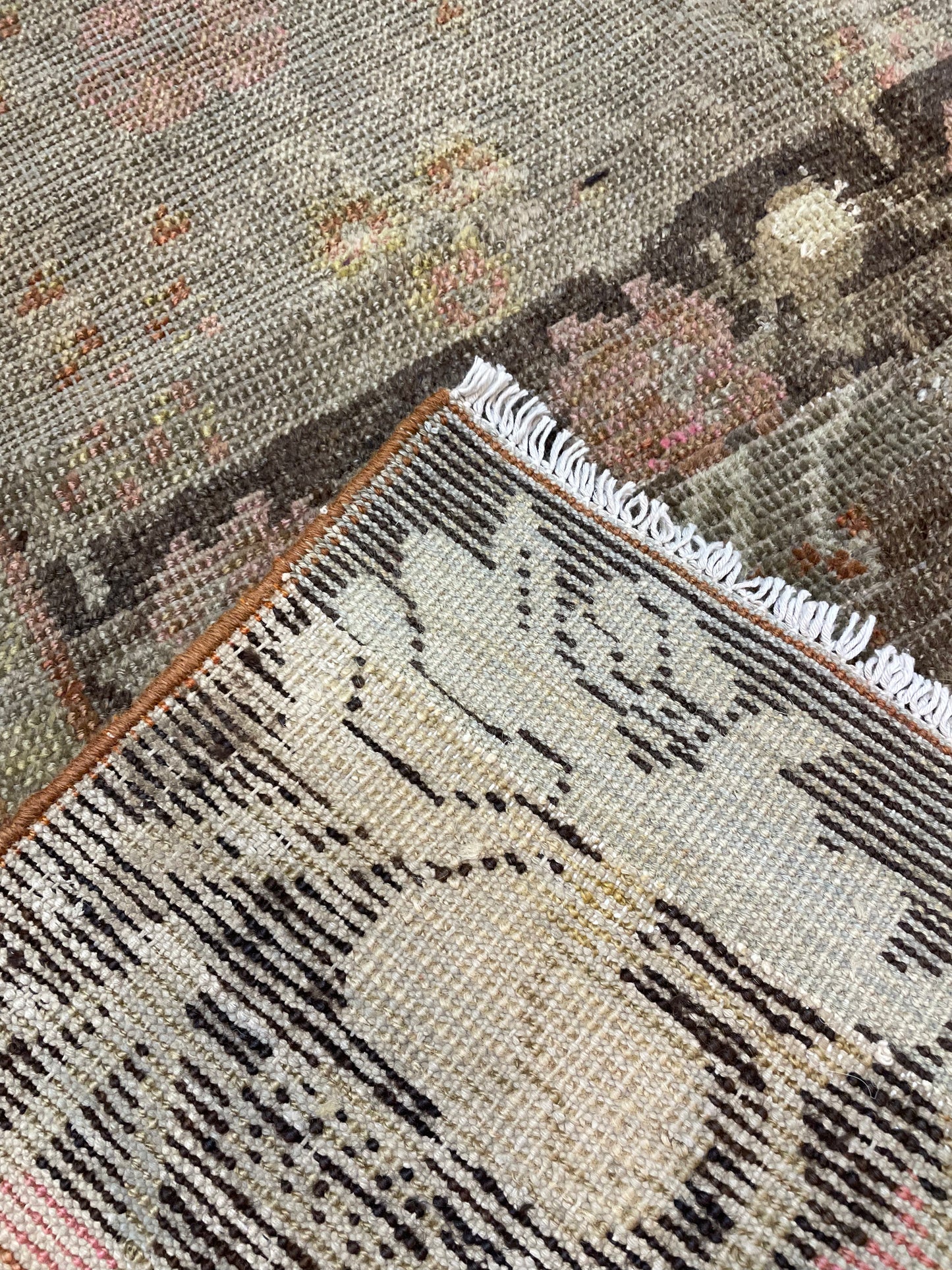 Hand-Knotted Wool Gallery Size Khotan 3'11" x 8'6"