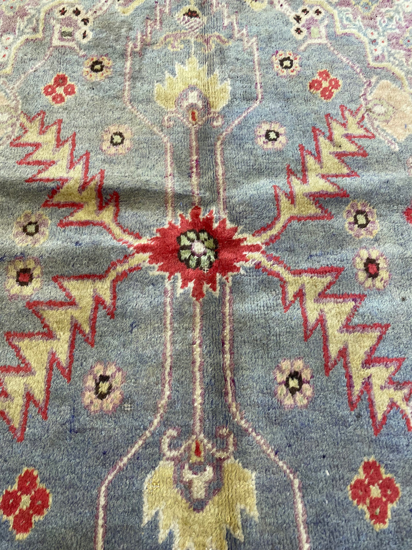 Hand-Knotted Wool Gallery Size Khotan 4'4" x 10'