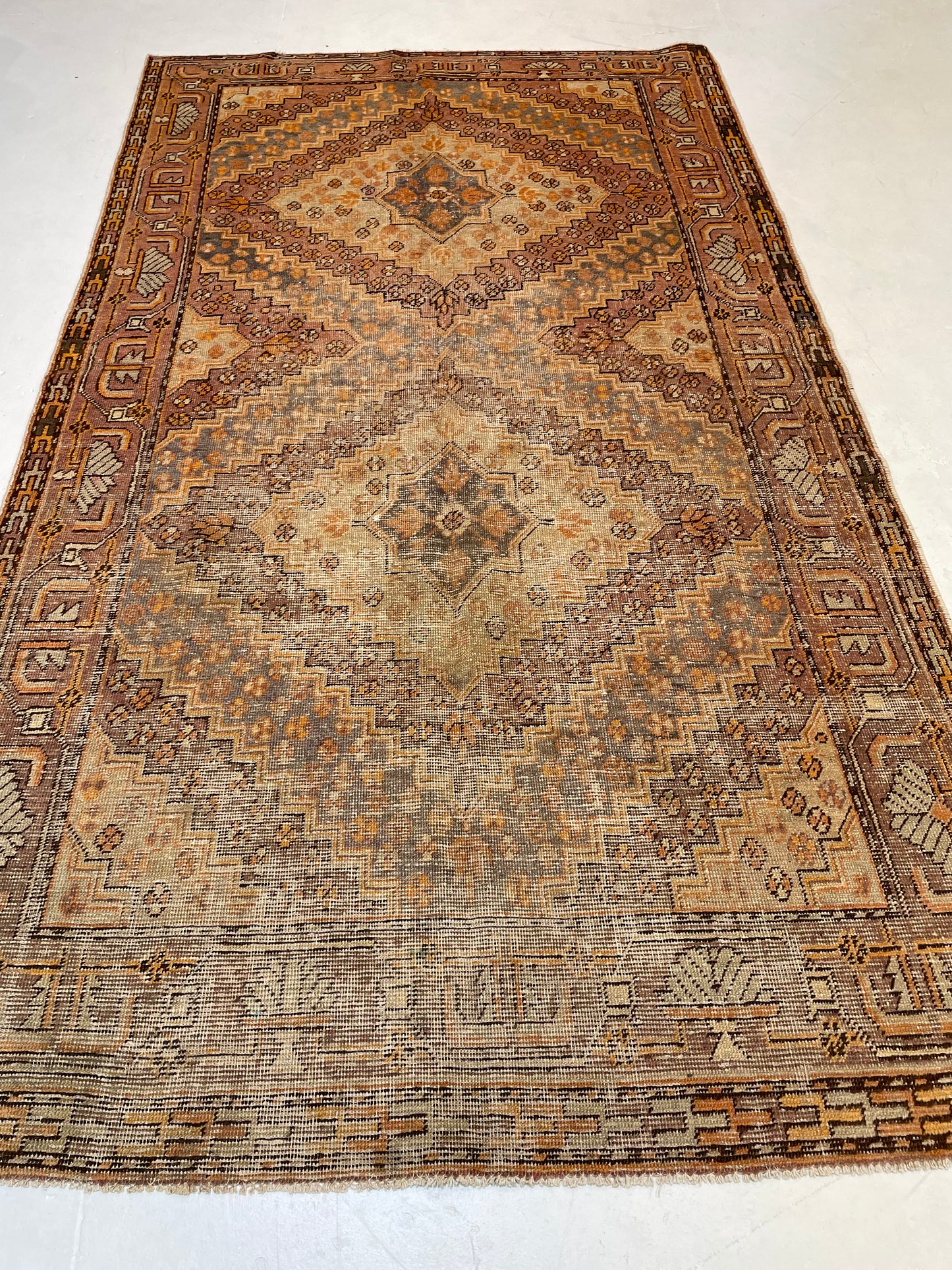 Hand-Knotted Wool Gallery Size Khotan 4'11" x 8'8"