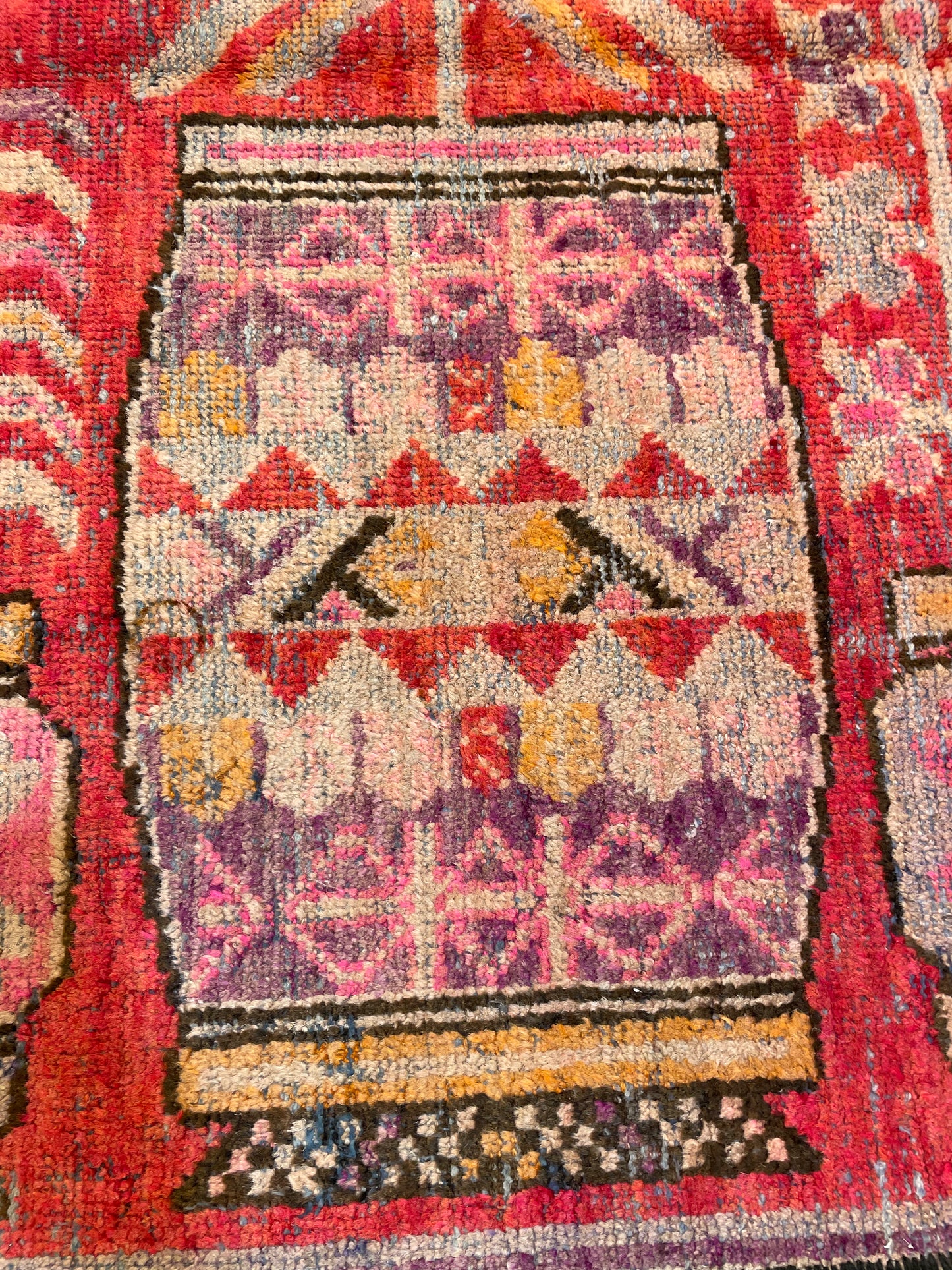 Hand-Knotted Wool Gallery Size Khotan 3'8" x 8'9"