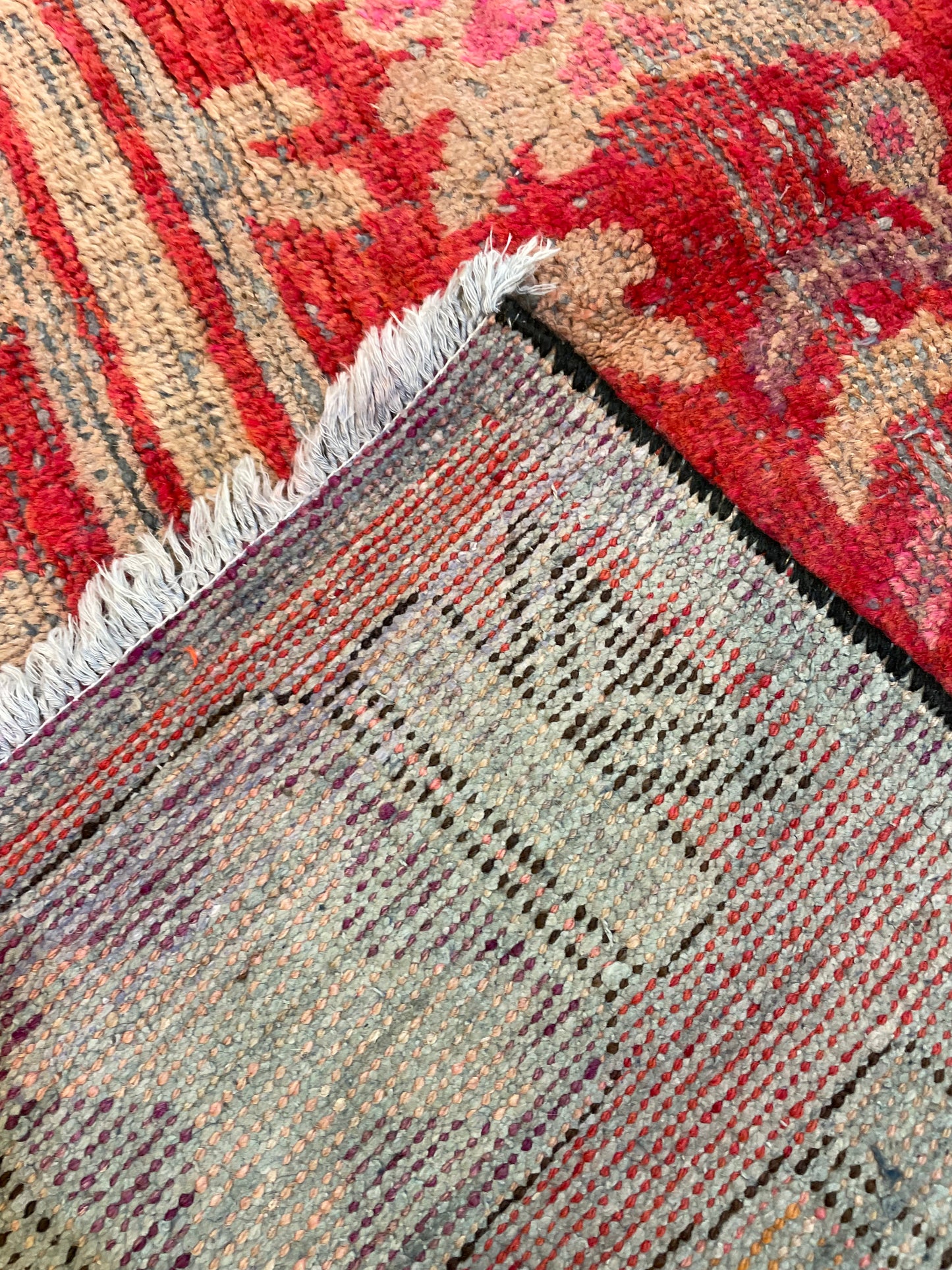 Hand-Knotted Wool Gallery Size Khotan 3'8" x 8'9"