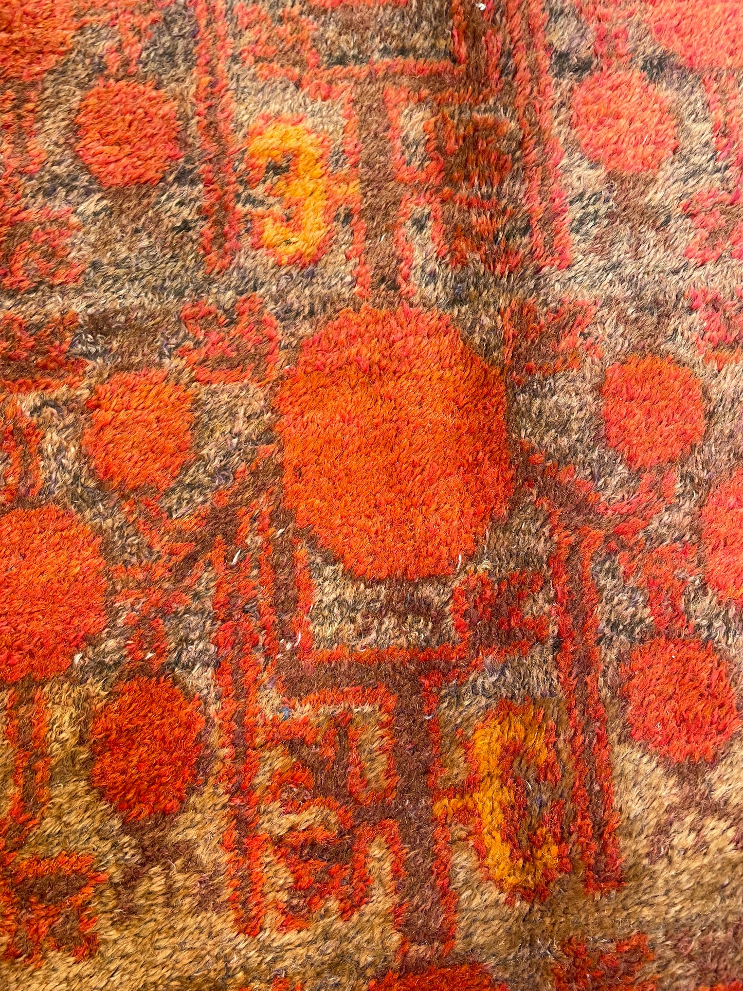 Hand-Knotted Wool Gallery Size Khotan 4'6" x 9'6"