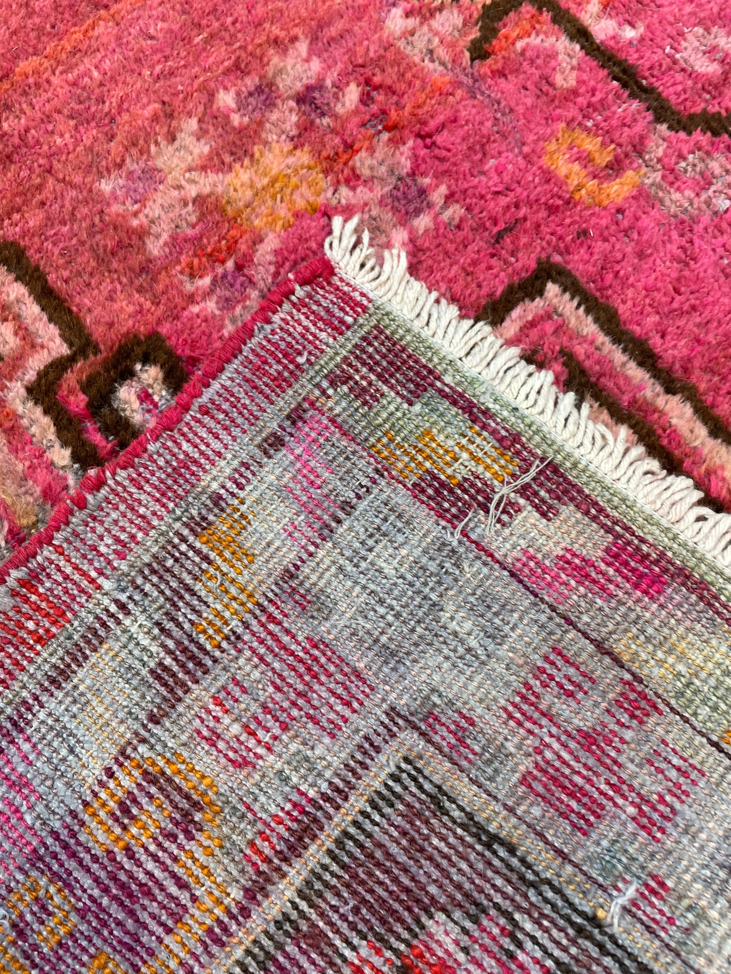 Hand-Knotted Wool Gallery Size Khotan 4'9" x 8'8"